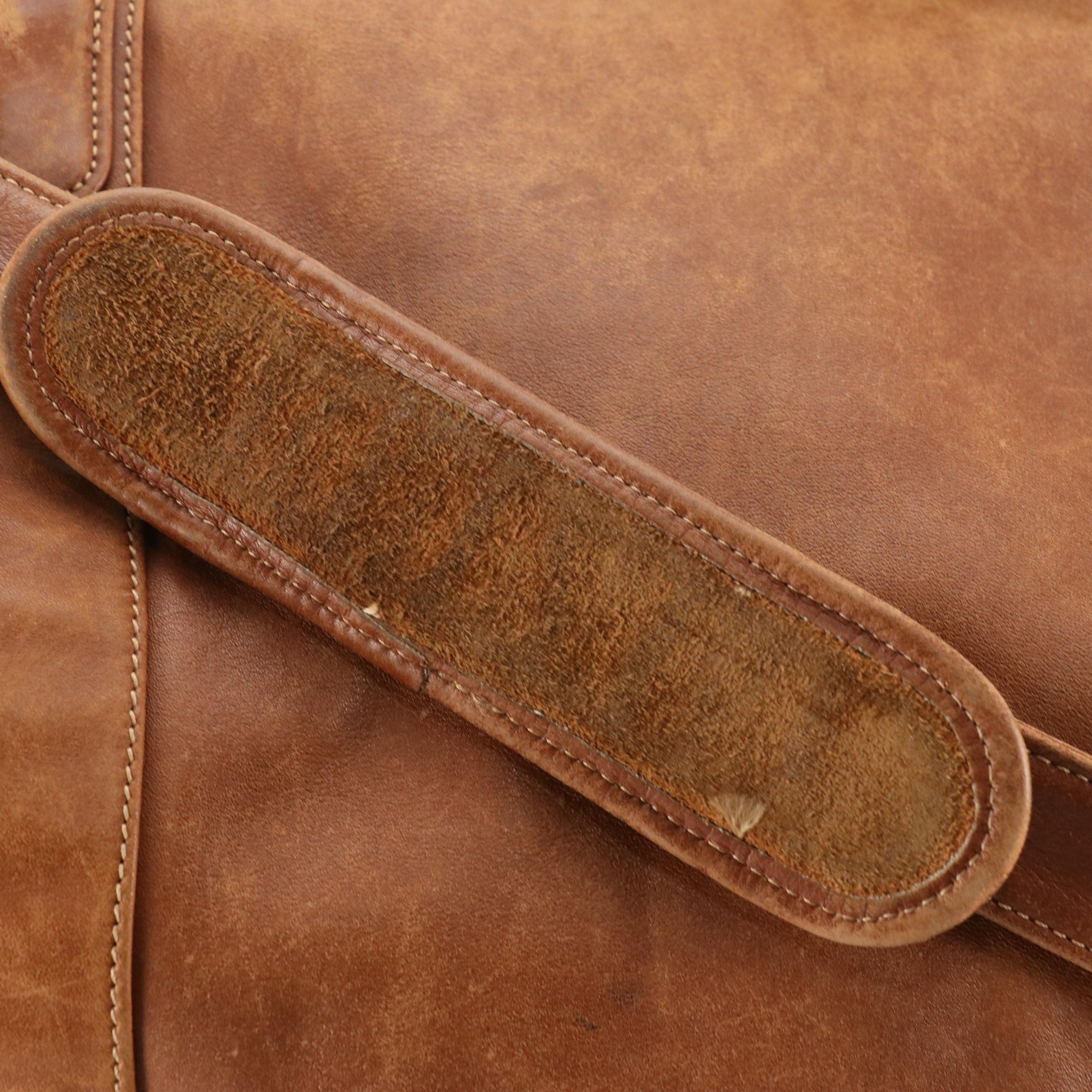 Coach Two-Way Cabin/Duffle Bag in British Tan Cowhide Leather