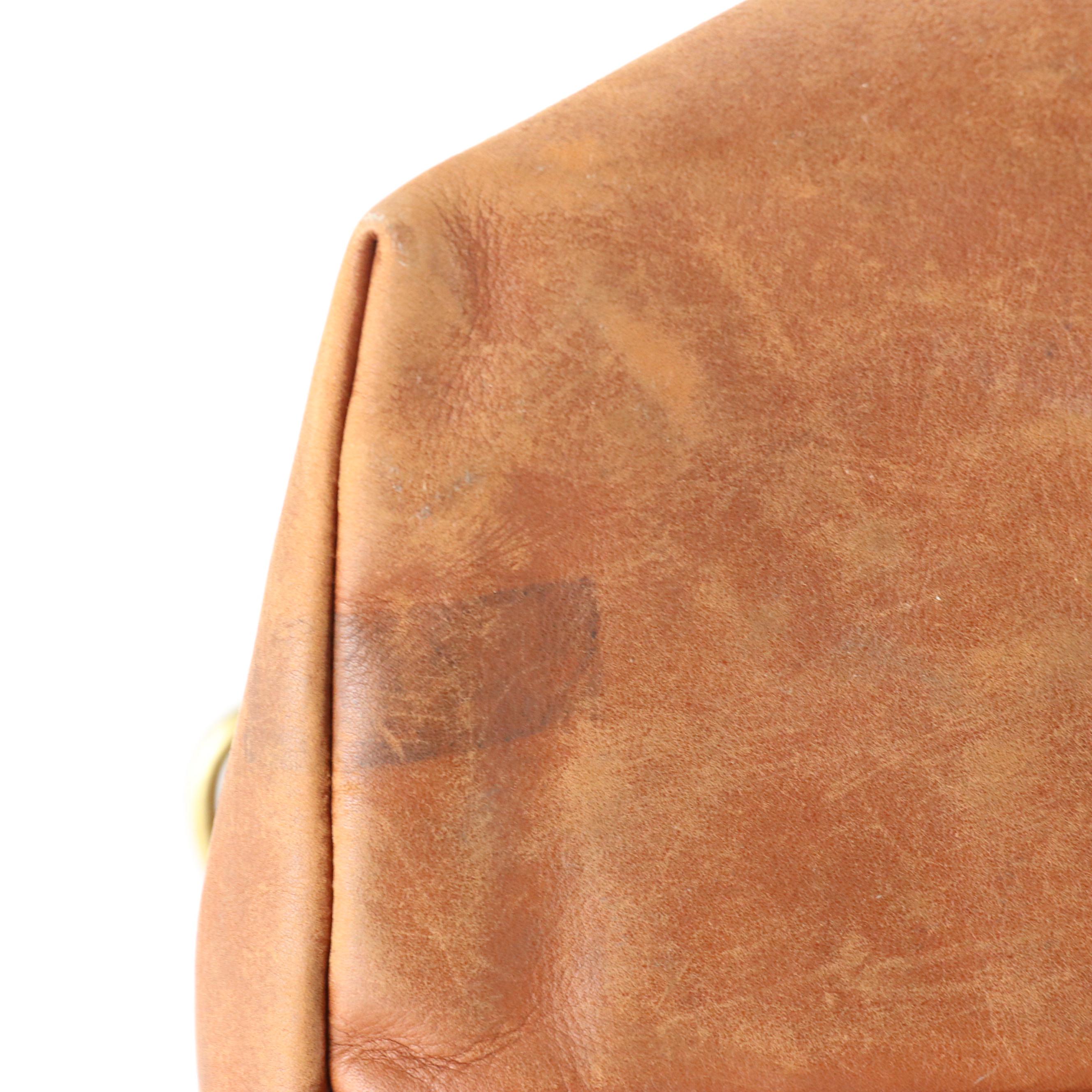Coach Two-Way Cabin/Duffle Bag in British Tan Cowhide Leather