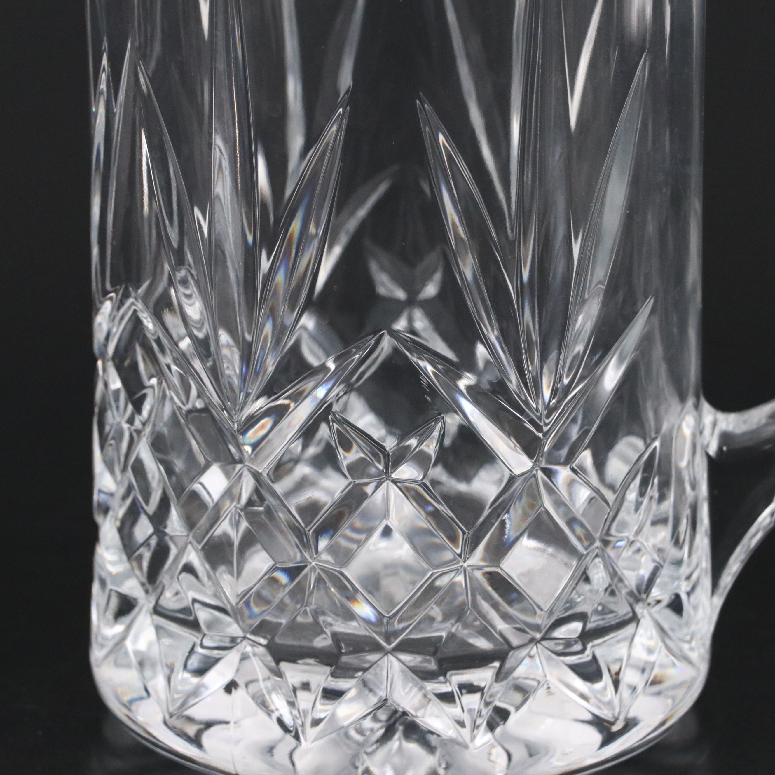 Royal Gallery Cut Crystal Drinking Glasses and Pitcher