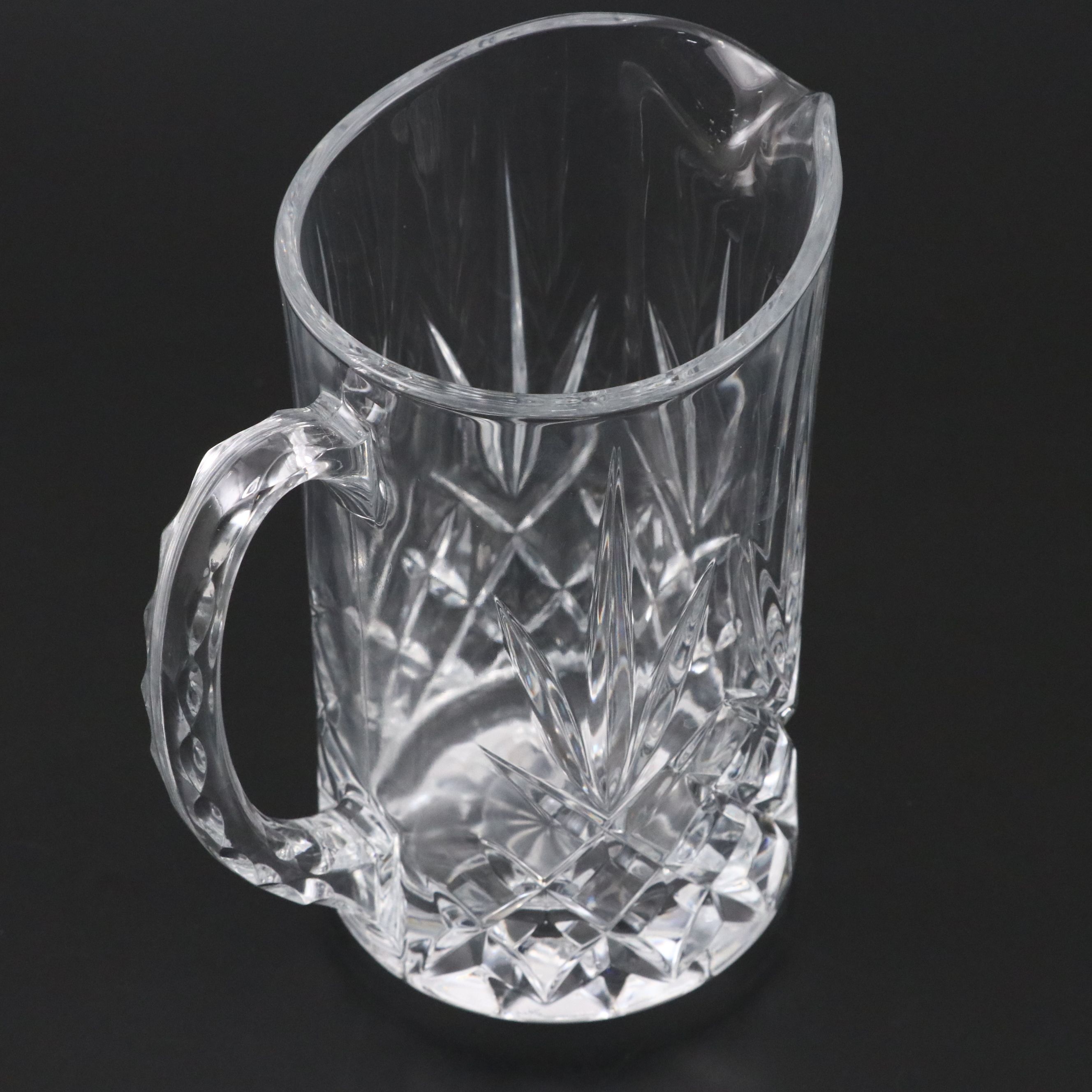 Royal Gallery Cut Crystal Drinking Glasses and Pitcher