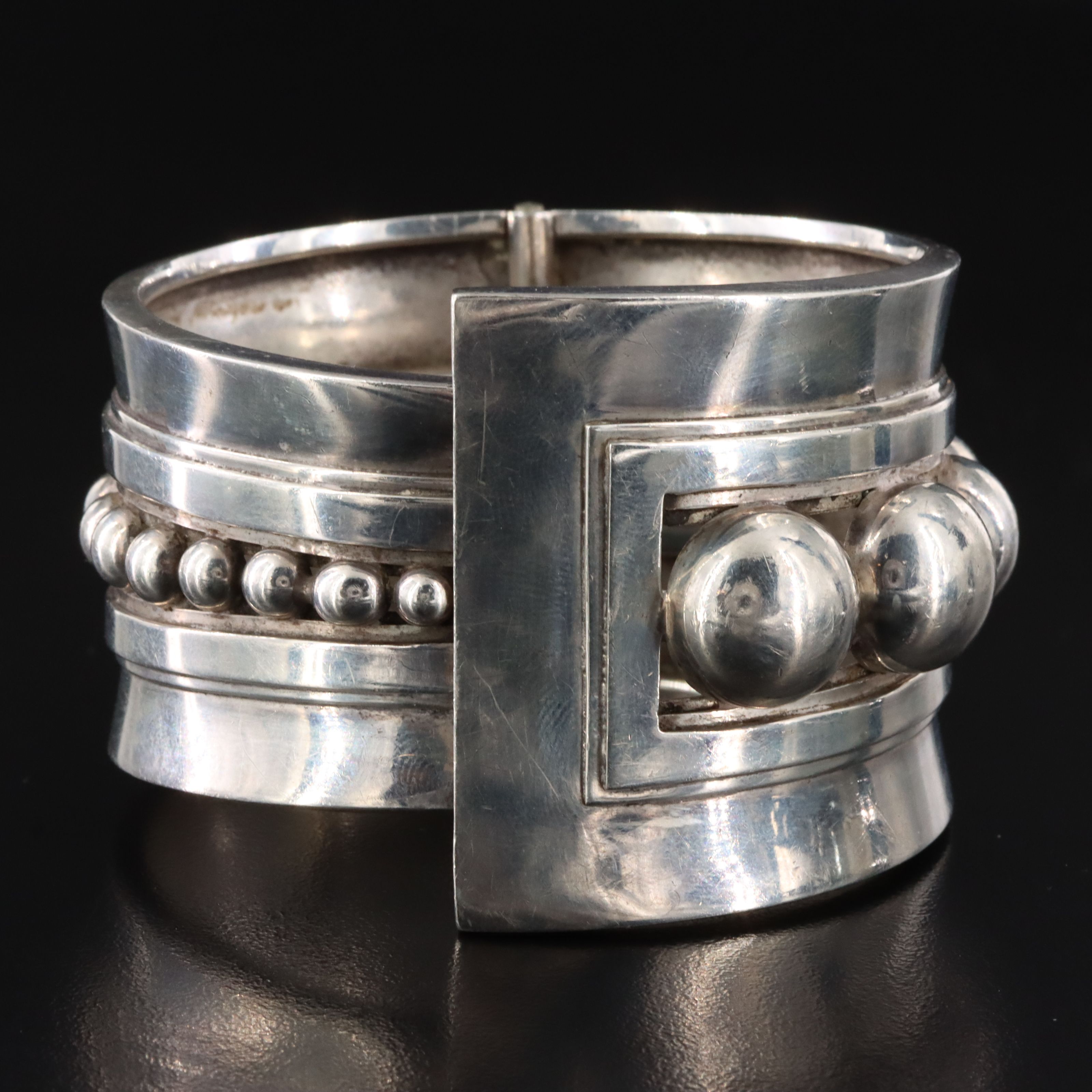 Mexican Sterling Clamper Cuff