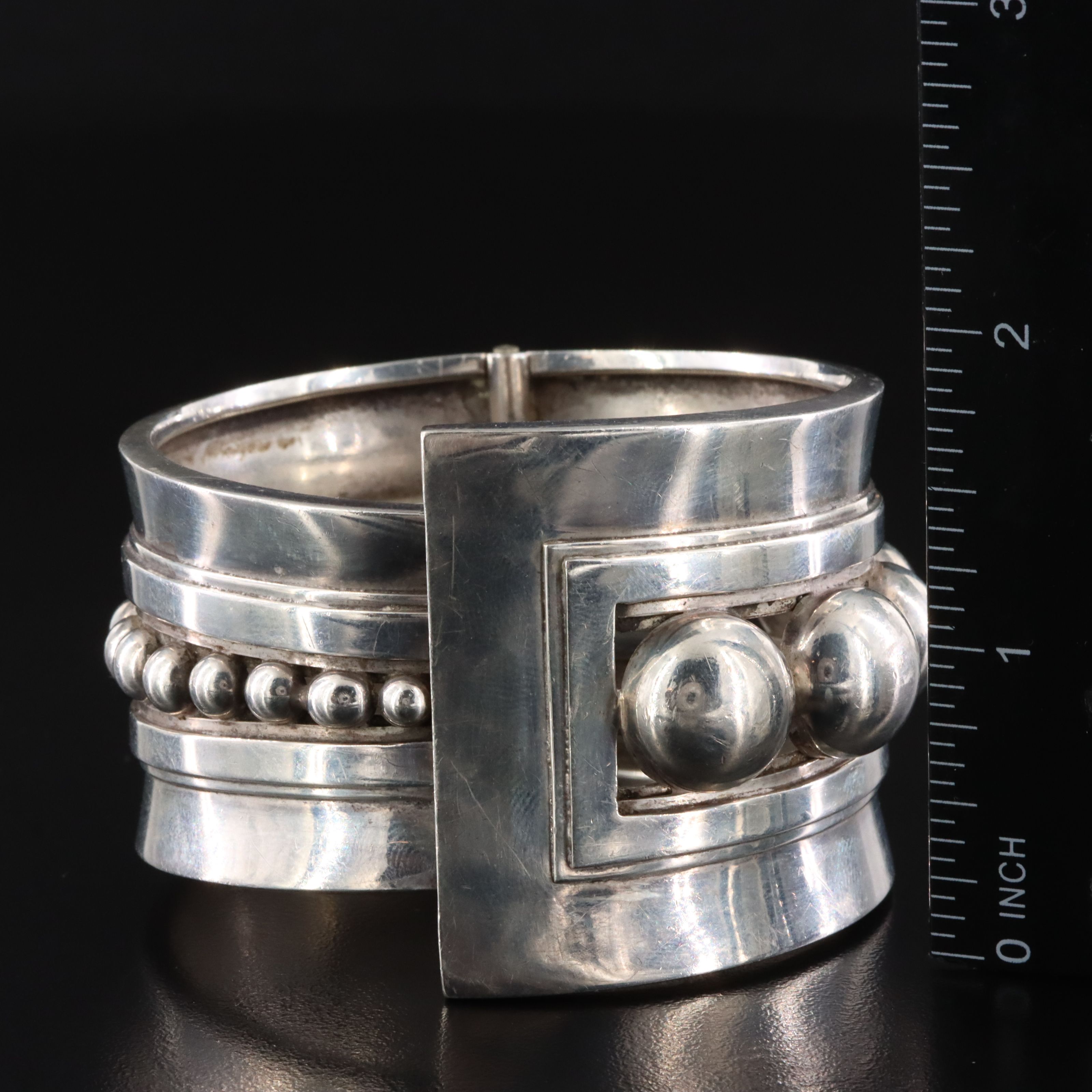 Mexican Sterling Clamper Cuff