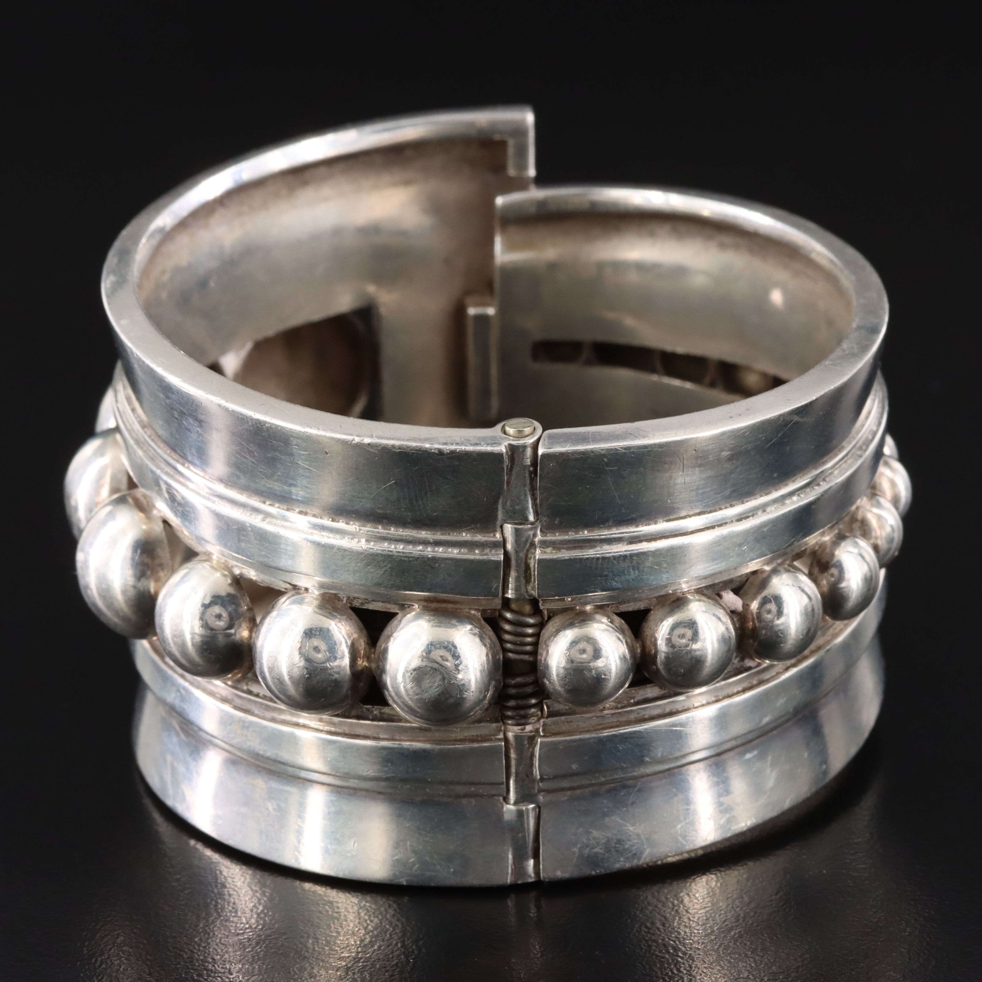Mexican Sterling Clamper Cuff