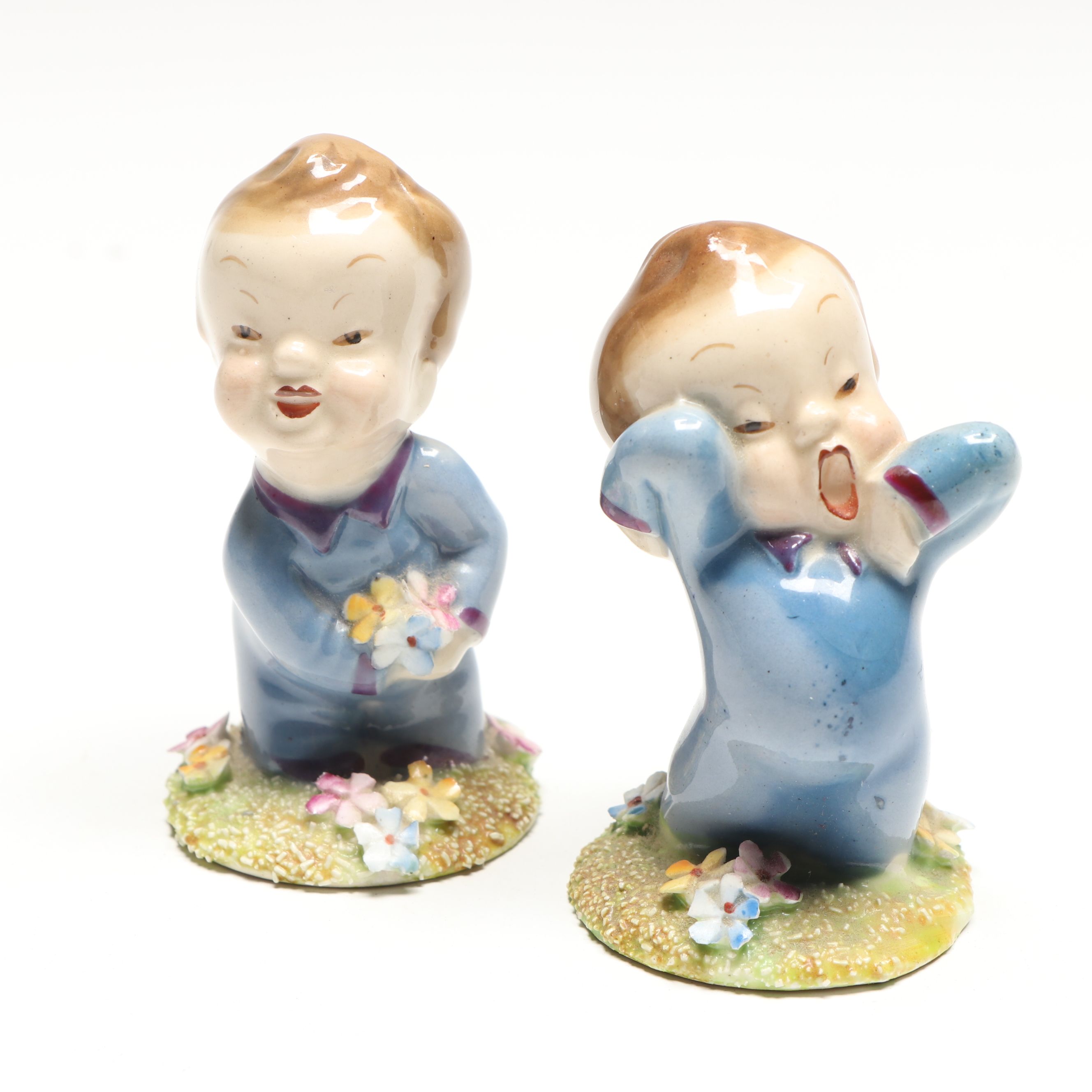 Wade England Porcelain "Wynken," "I've a Bear Behind" and More Vintage Figures