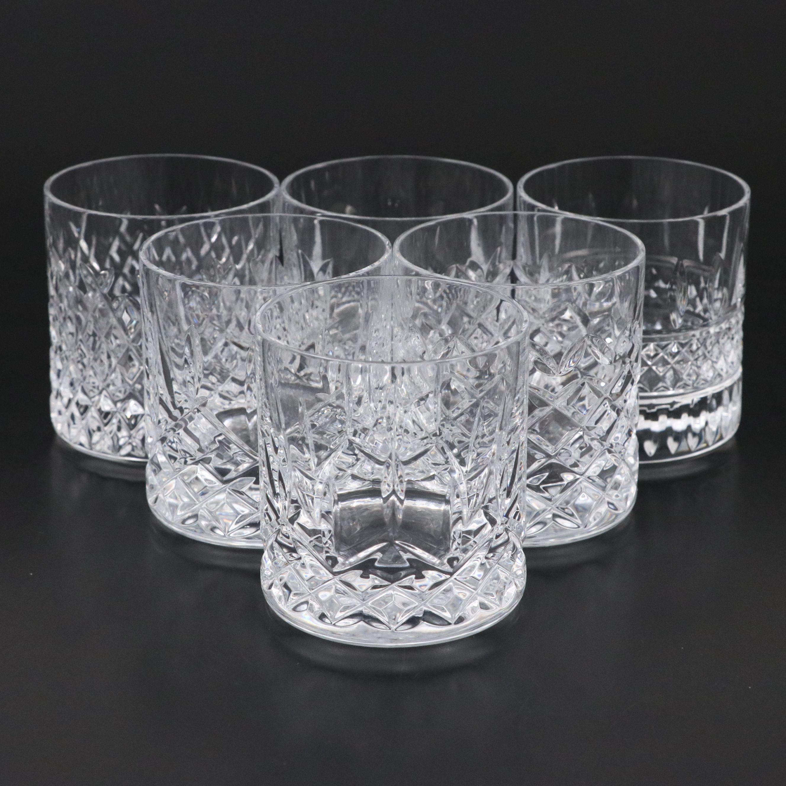 Waterford "Markham", "Irish Lace", "Alana", and More Crystal Flat Tumblers