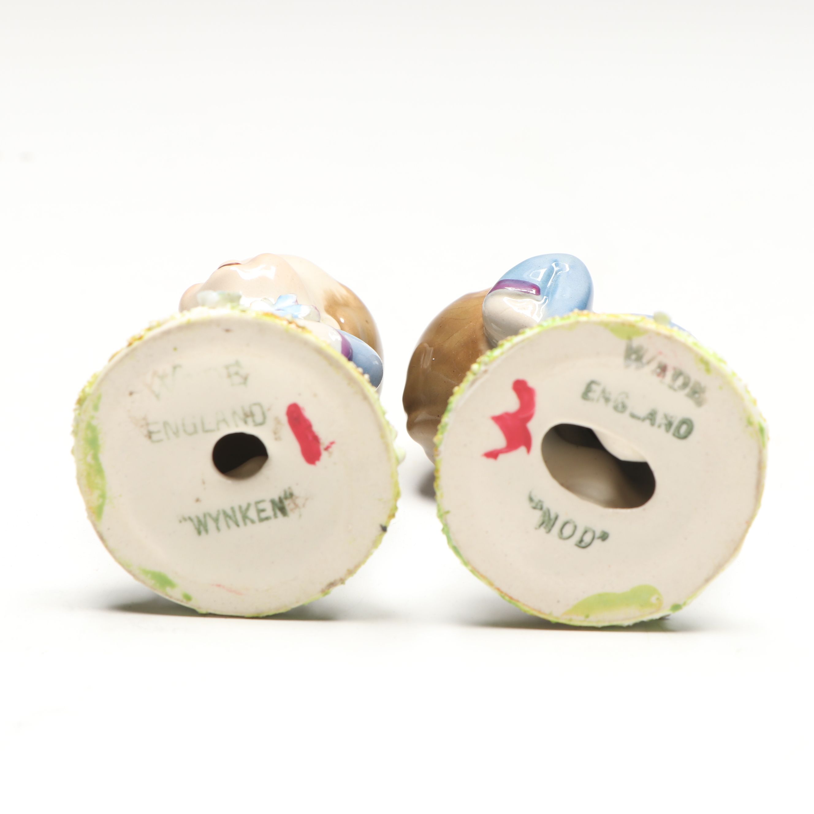 Wade England Porcelain "Wynken," "I've a Bear Behind" and More Vintage Figures