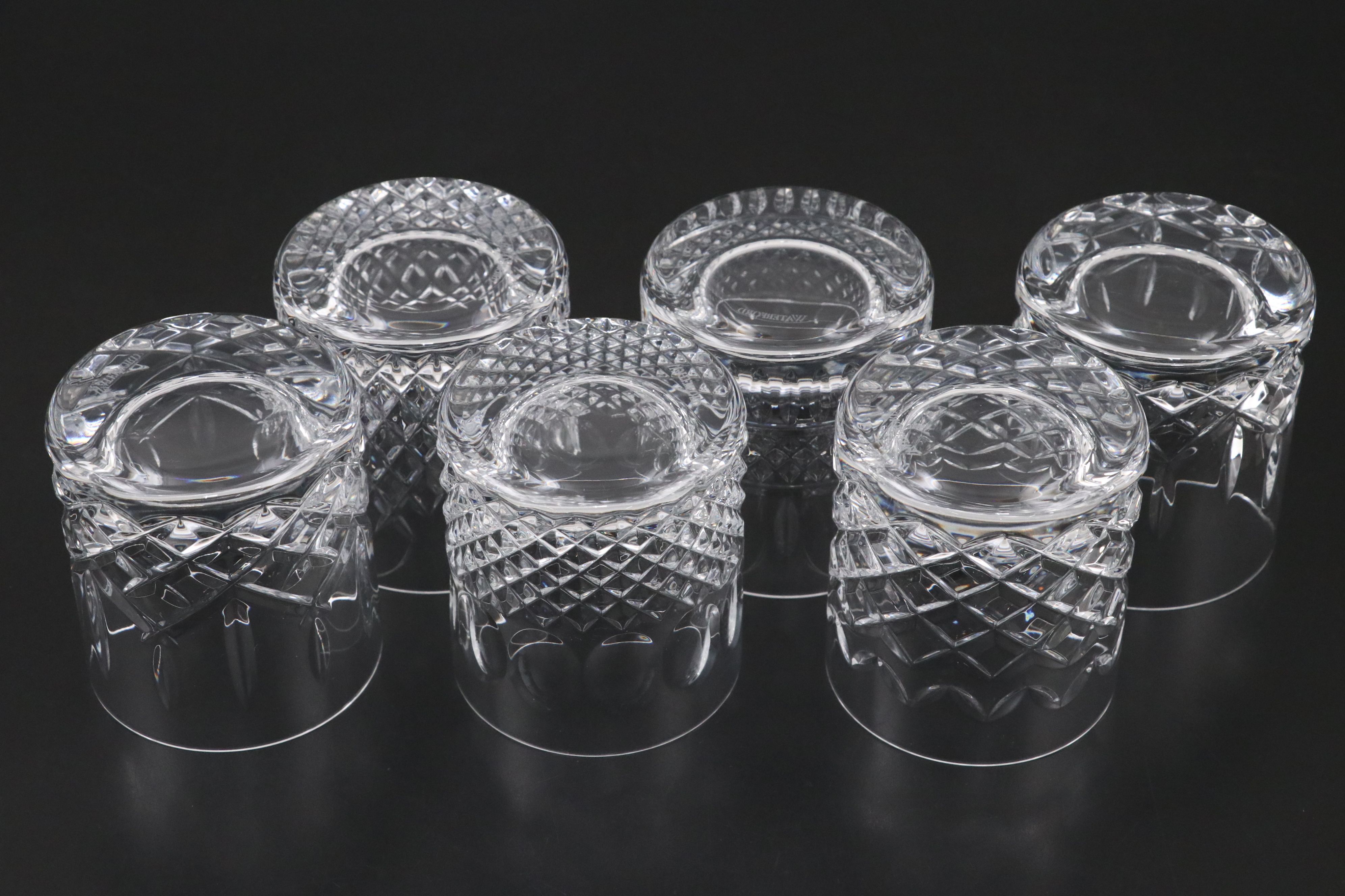 Waterford "Markham", "Irish Lace", "Alana", and More Crystal Flat Tumblers