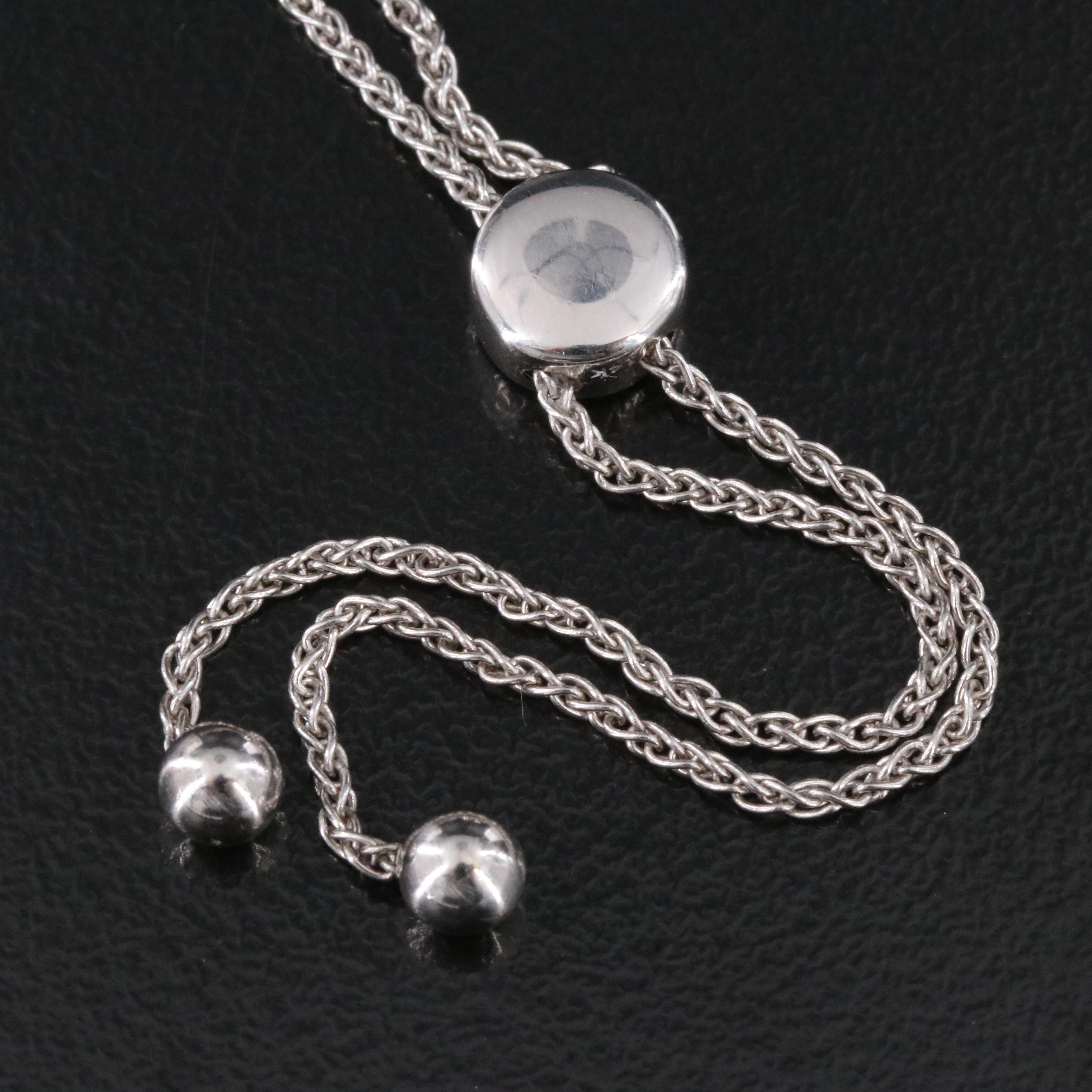 14K 3.20 CTW Lab Grown Diamond Bolo Bracelet