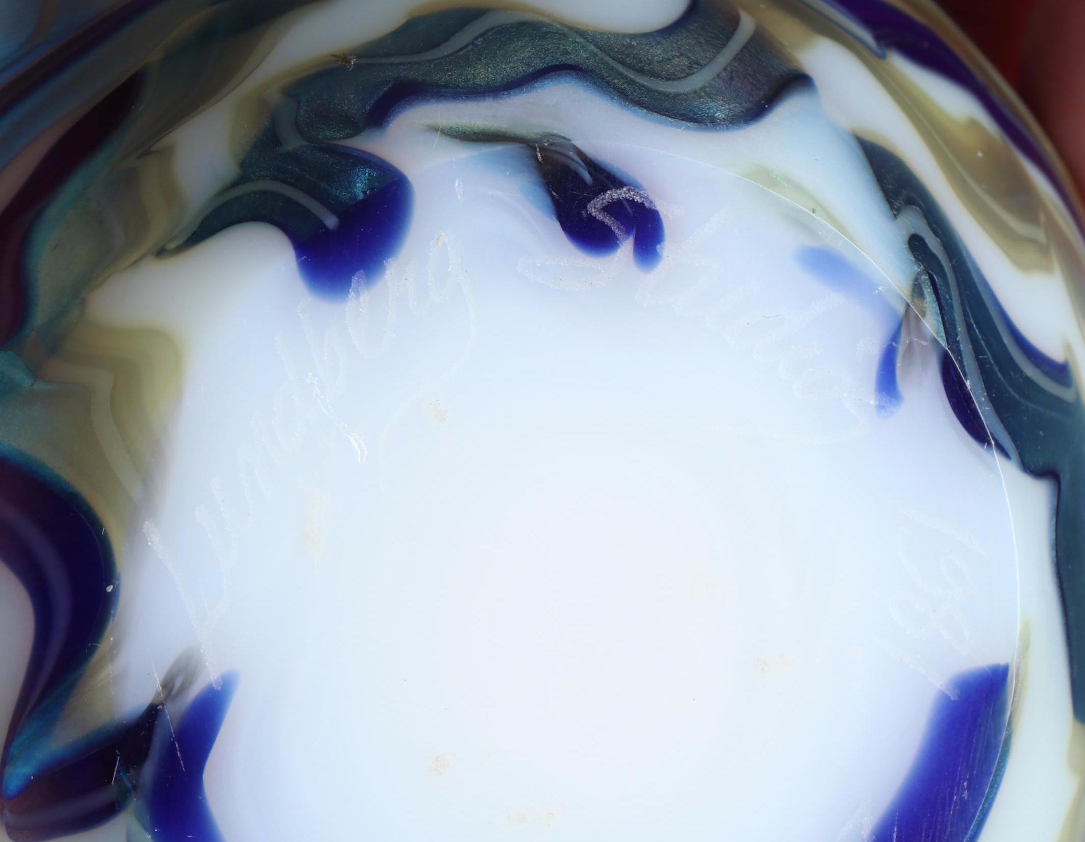 Lundberg Studios Iridescent Celestial Art Glass Paperweights