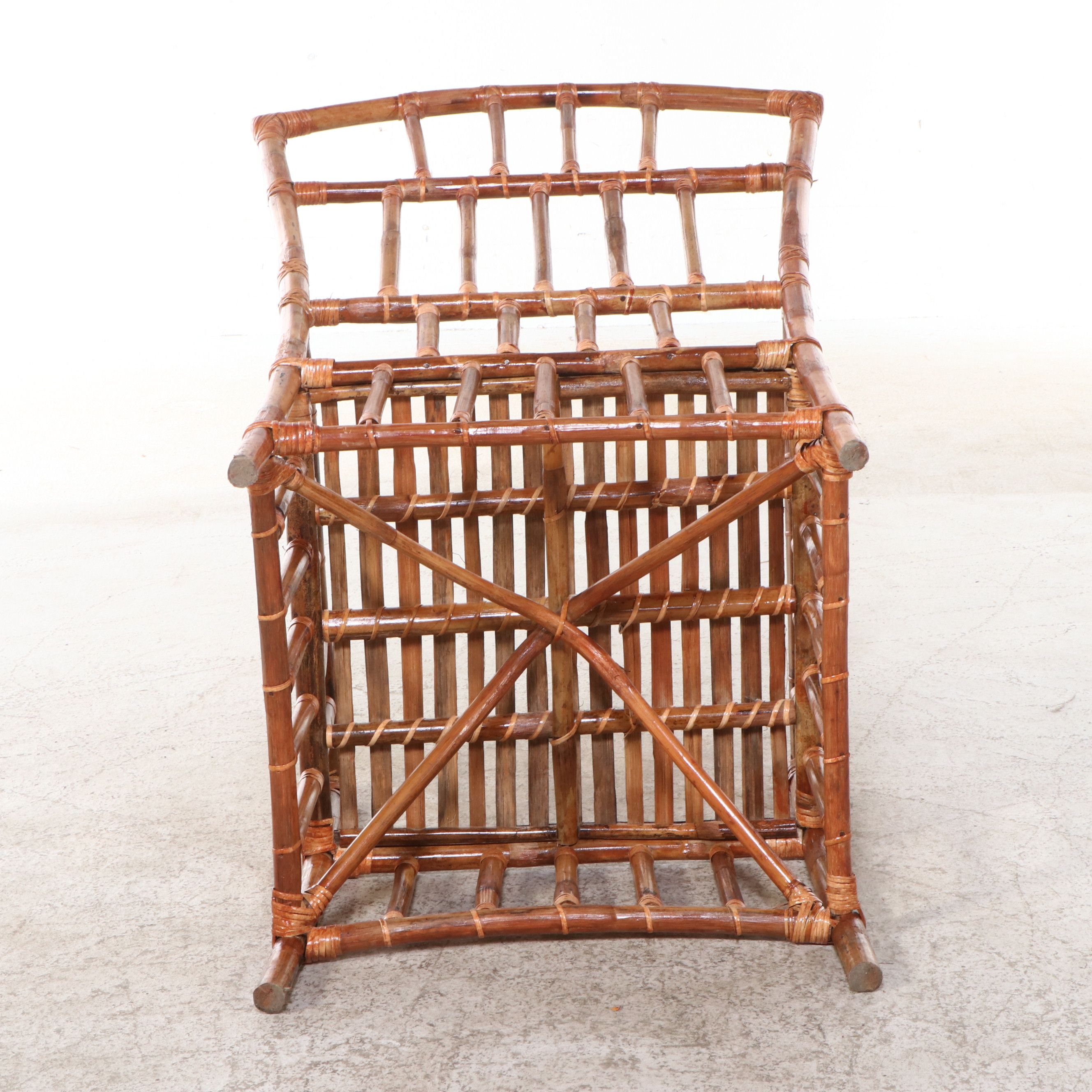 Bamboo and Rattan Armchair