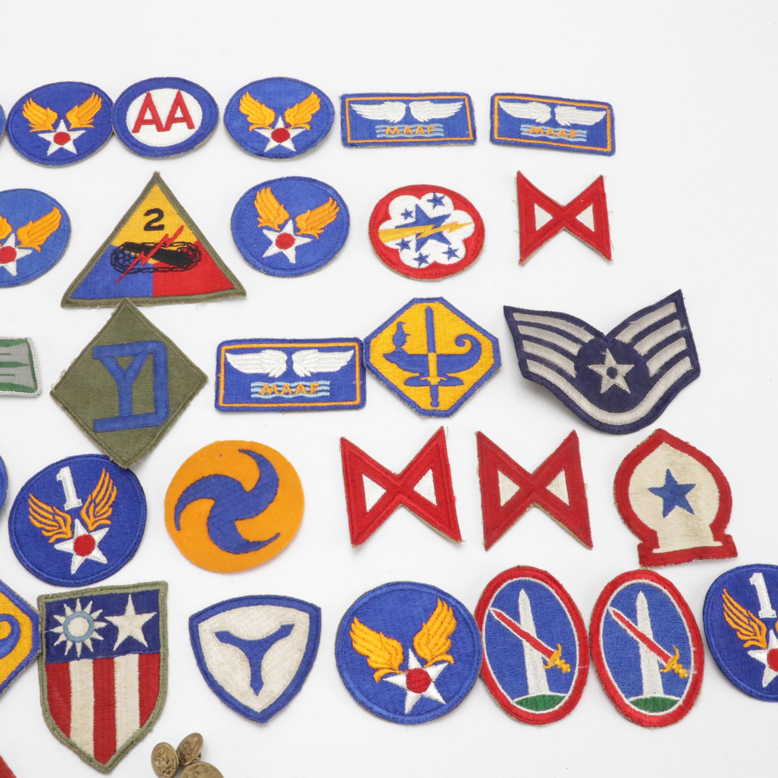 World War II Era U.S. Army Winter Uniform Service/Field Jackets and Overcoat