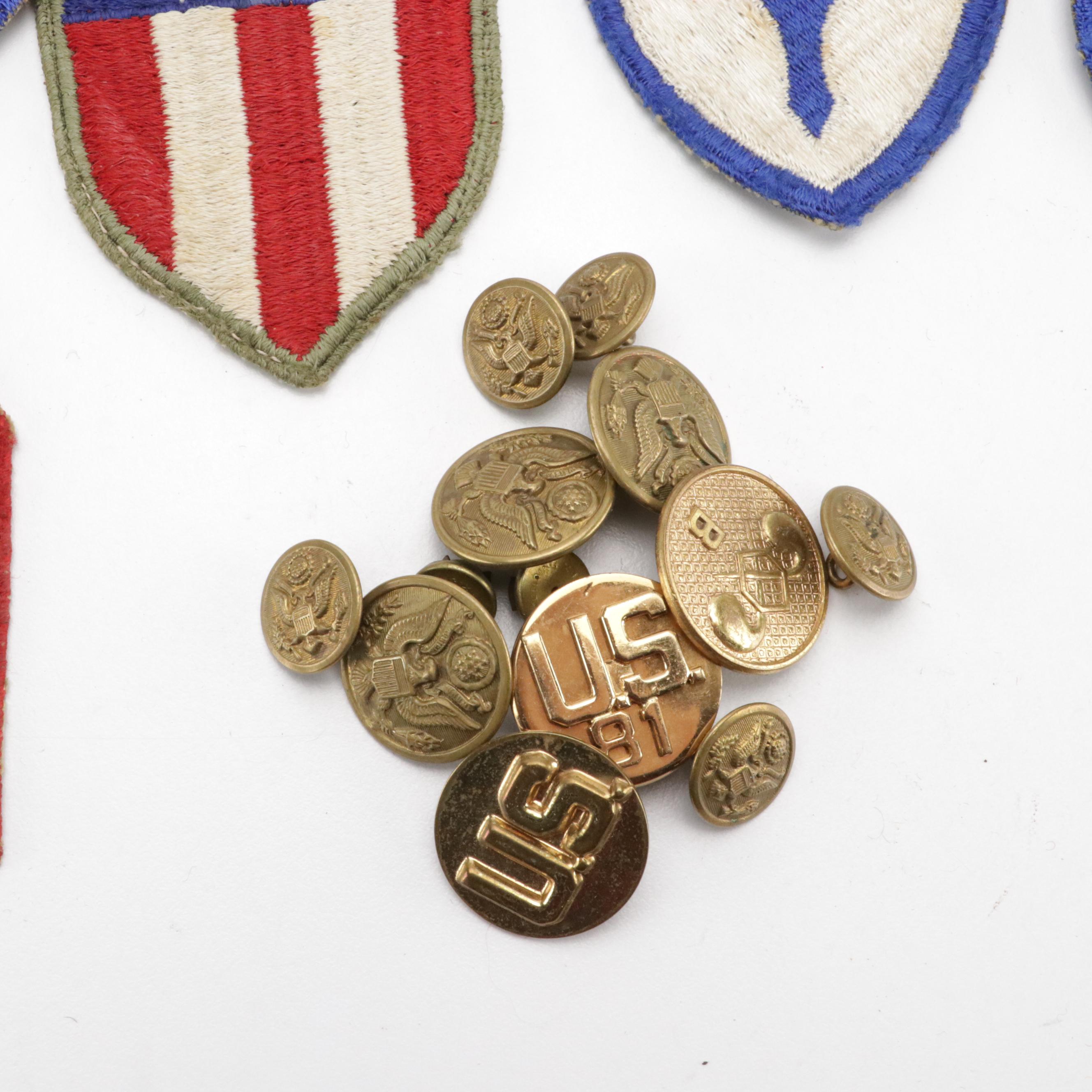 World War II Era U.S. Army Winter Uniform Service/Field Jackets and Overcoat