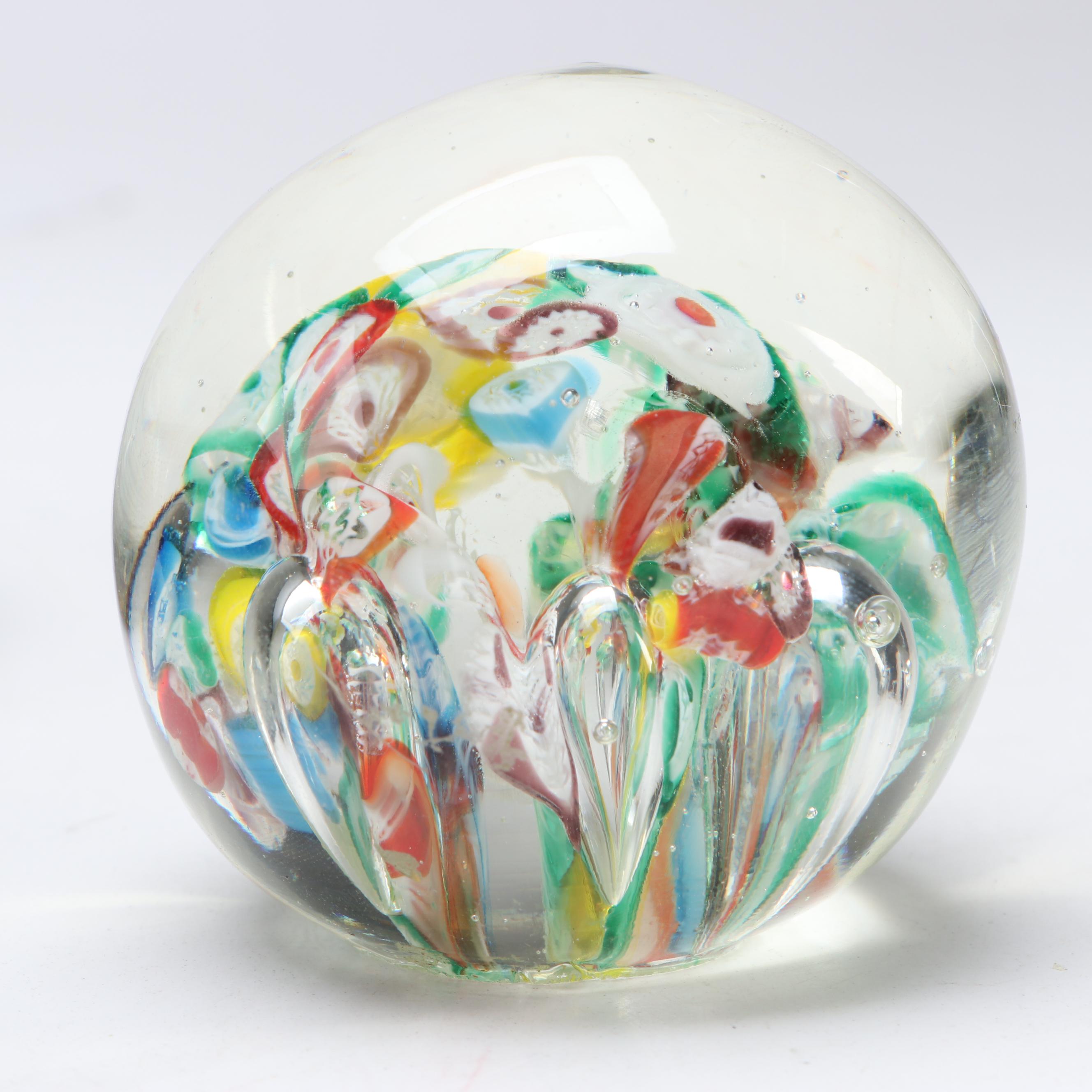 Ferro & Lazzarini Murano and Other Art Glass Paperweights