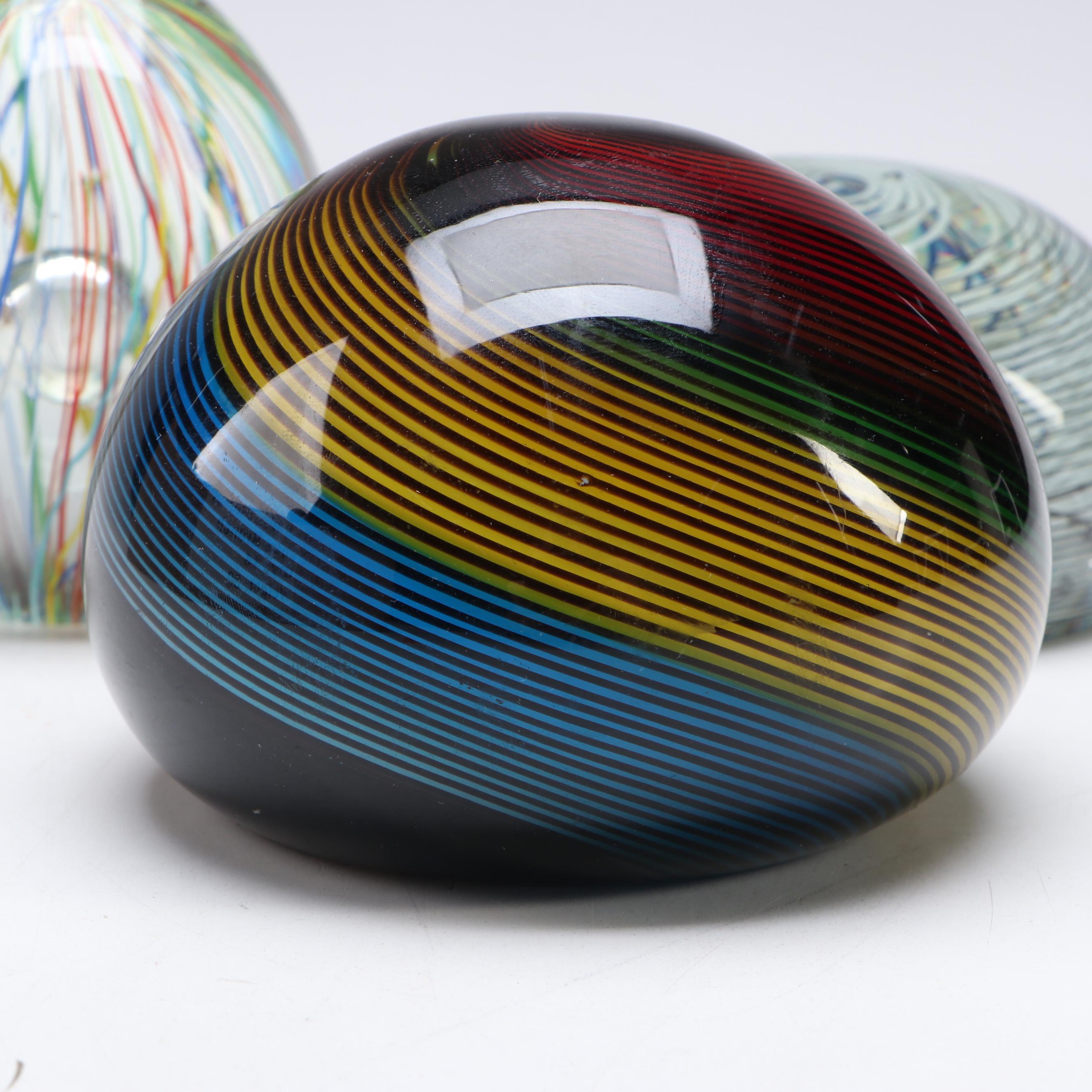 Ferro & Lazzarini Murano and Other Art Glass Paperweights