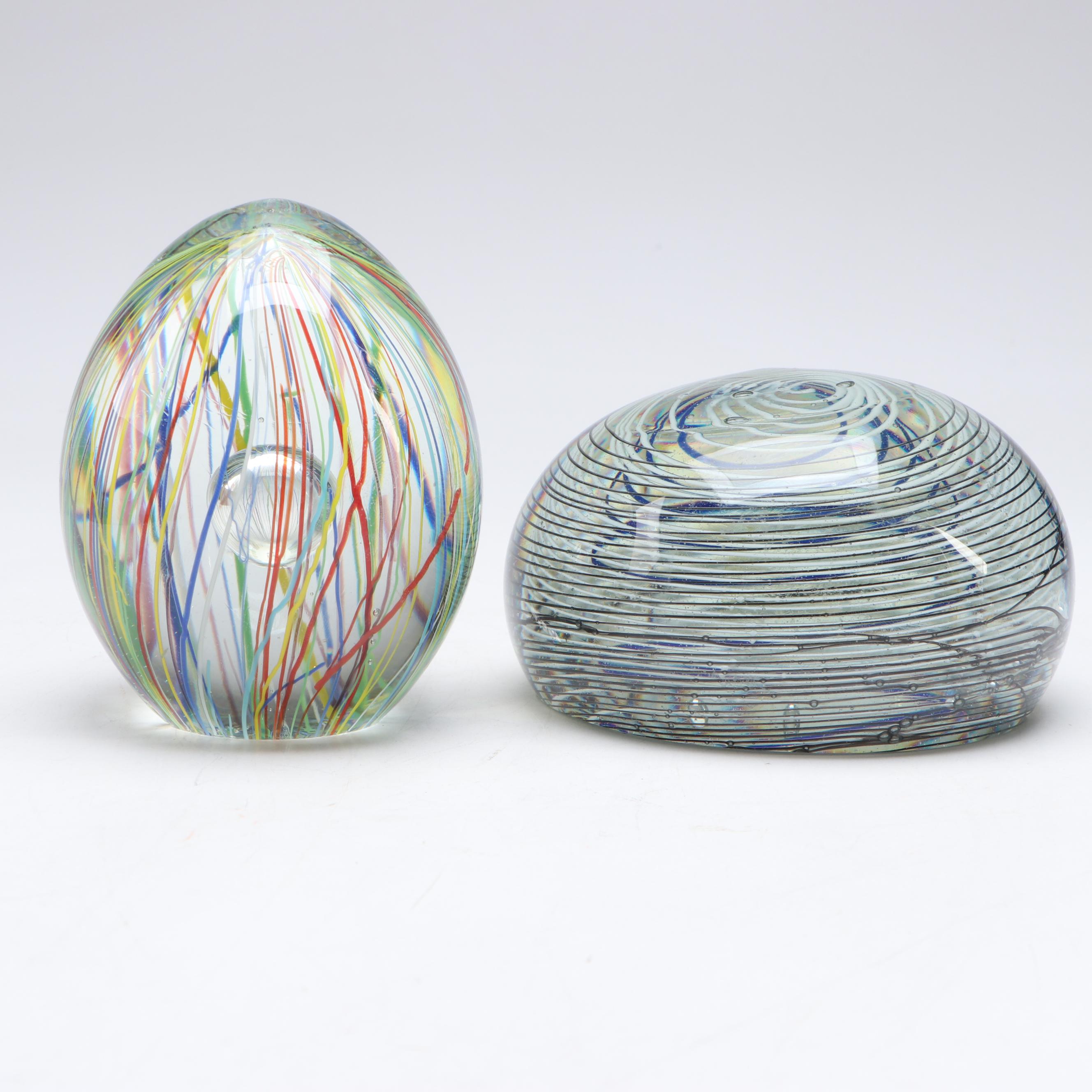 Ferro & Lazzarini Murano and Other Art Glass Paperweights