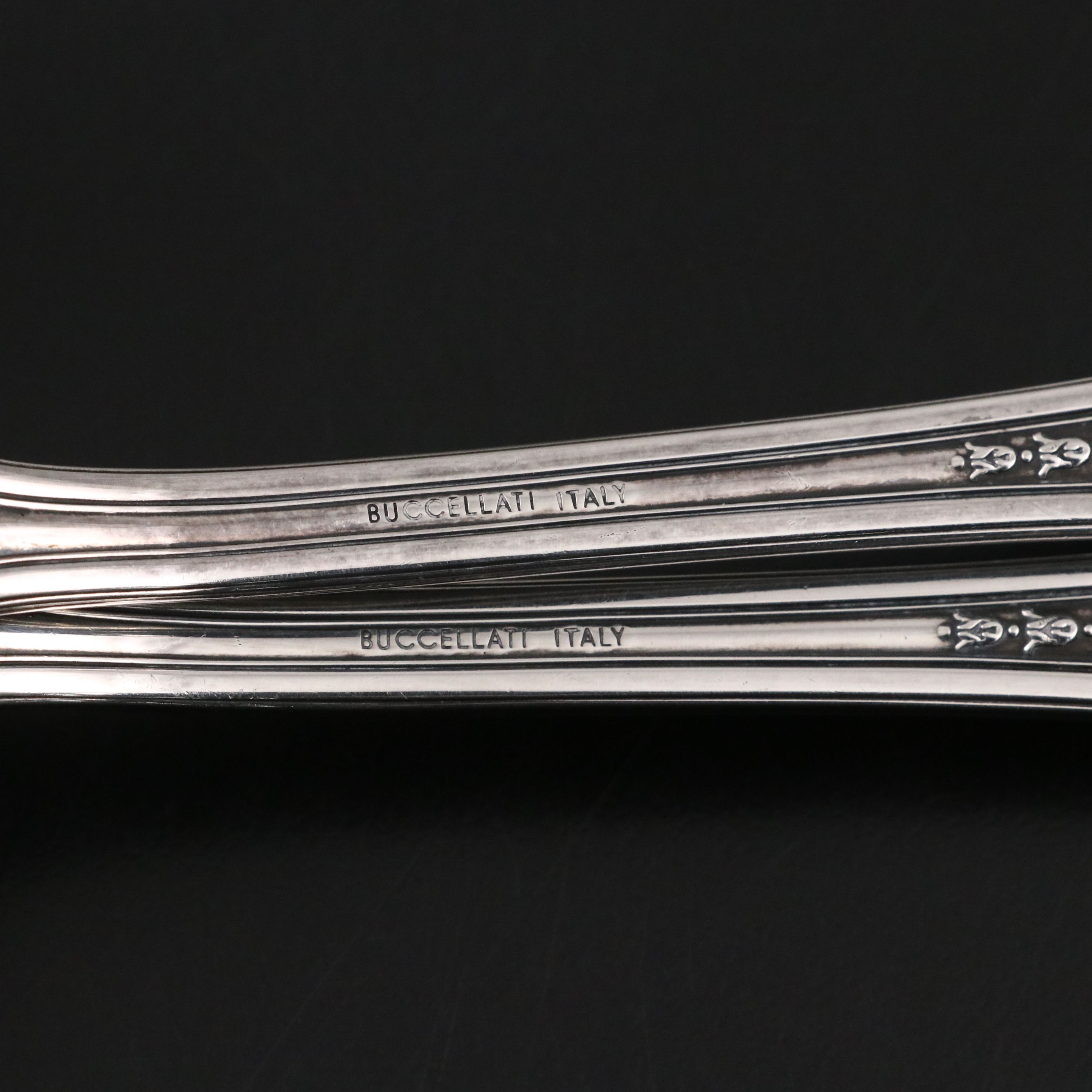 Buccellati "Alicante" 2-Piece Solid Salad Set, 1982-2007