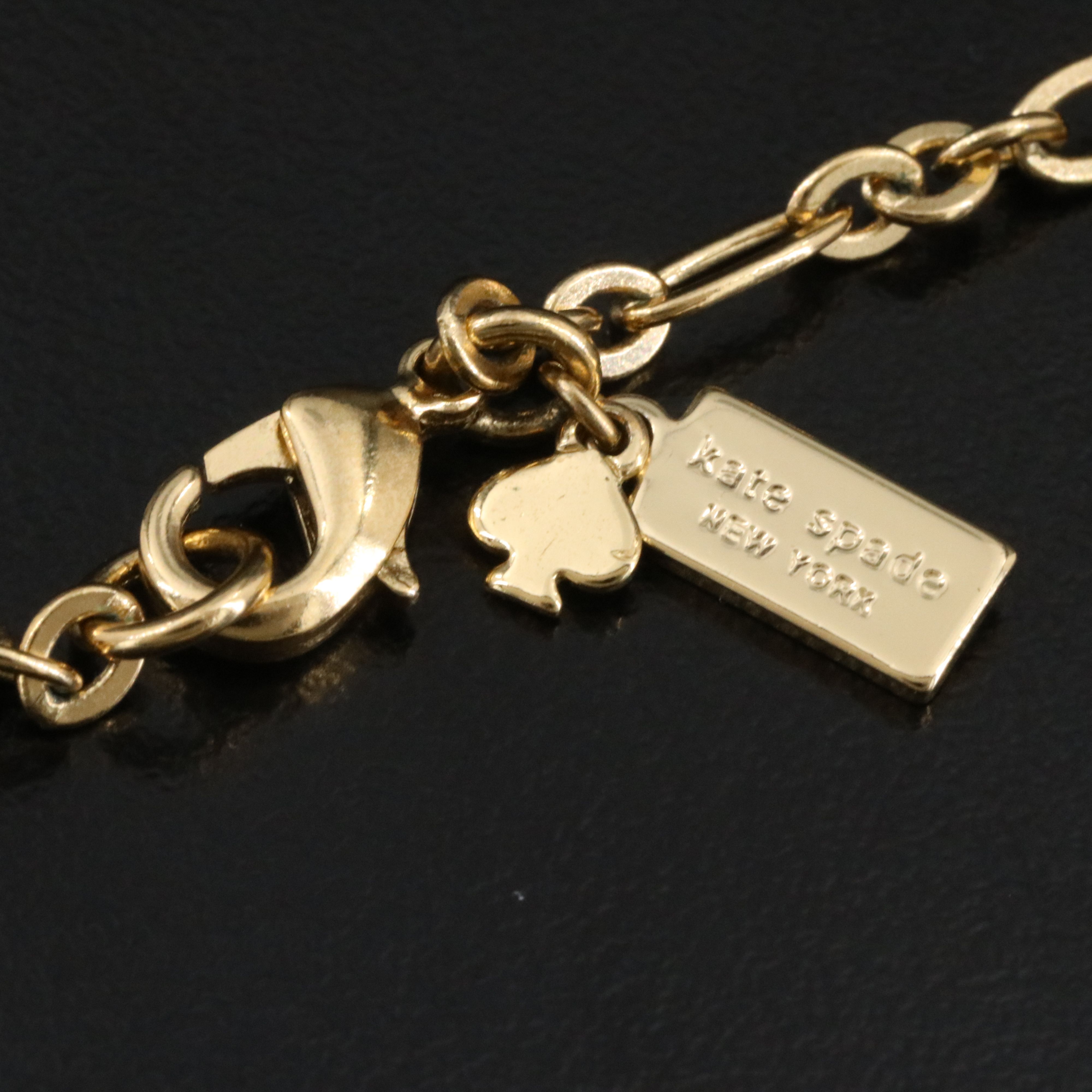 Kate Spade Enamel and Rhinestone Toucan Necklace