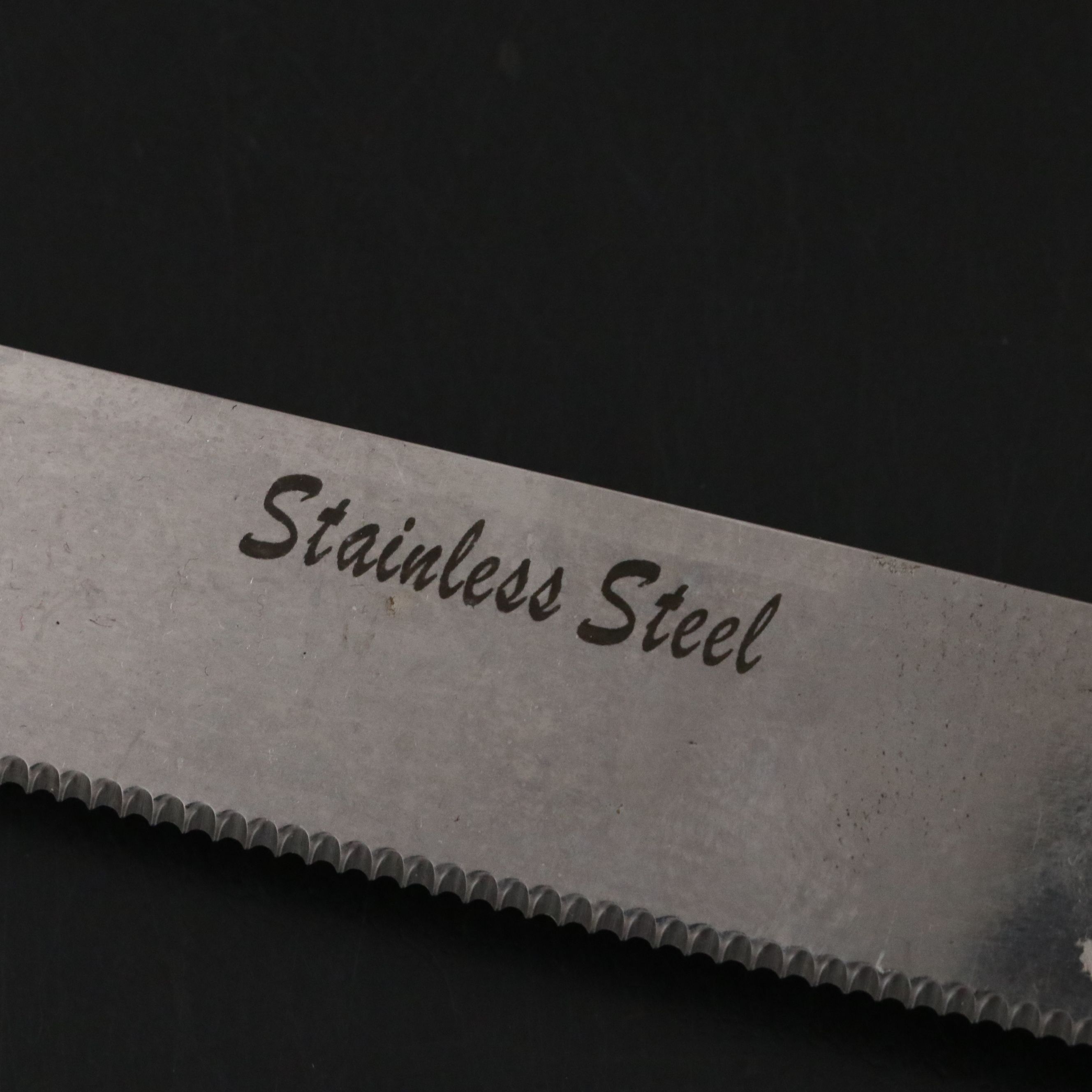 Judaica Sterling Silver Handled Challah Bread Stainless Steel Knife