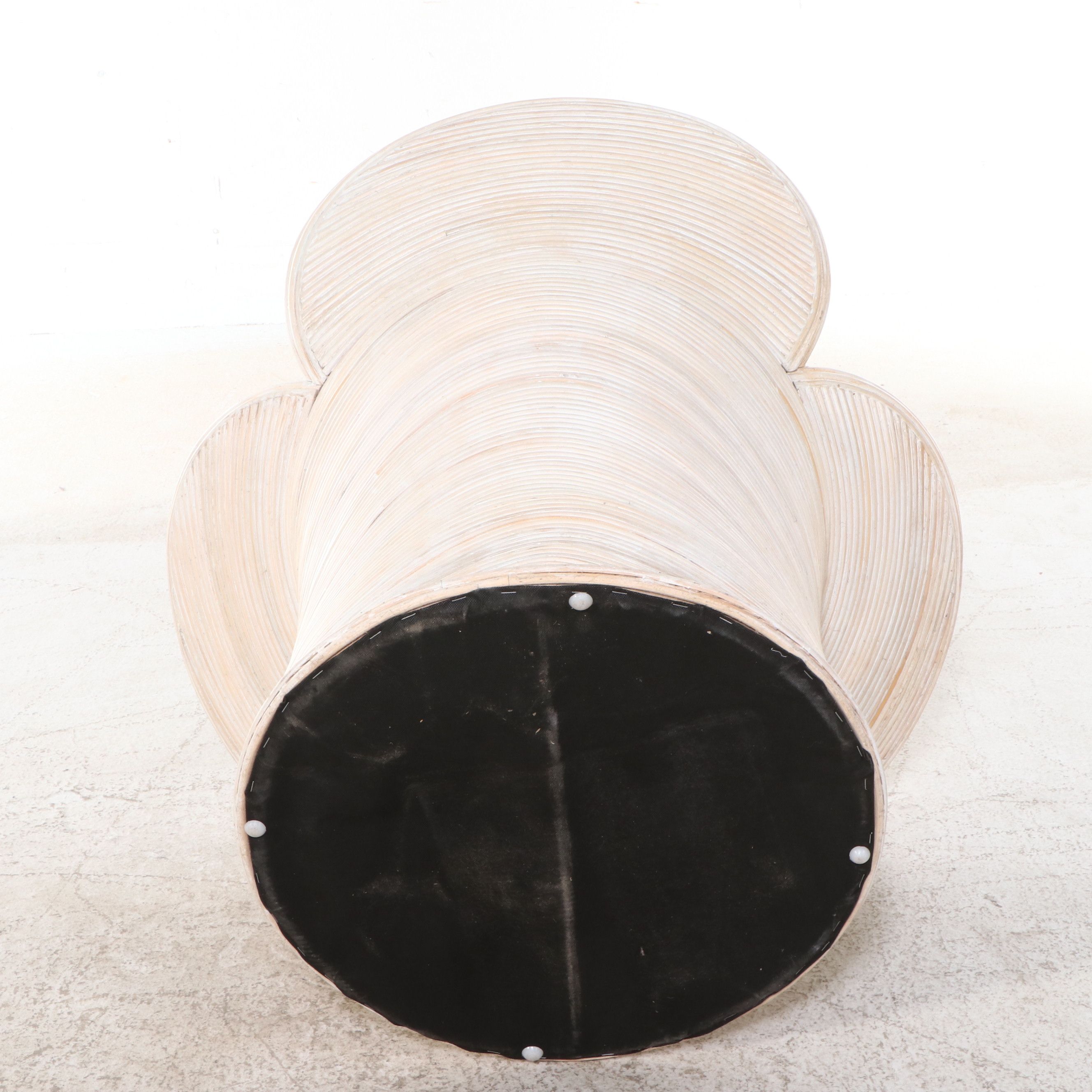 Matthew Izzo Home Pencil Reed Flower Form Chairs