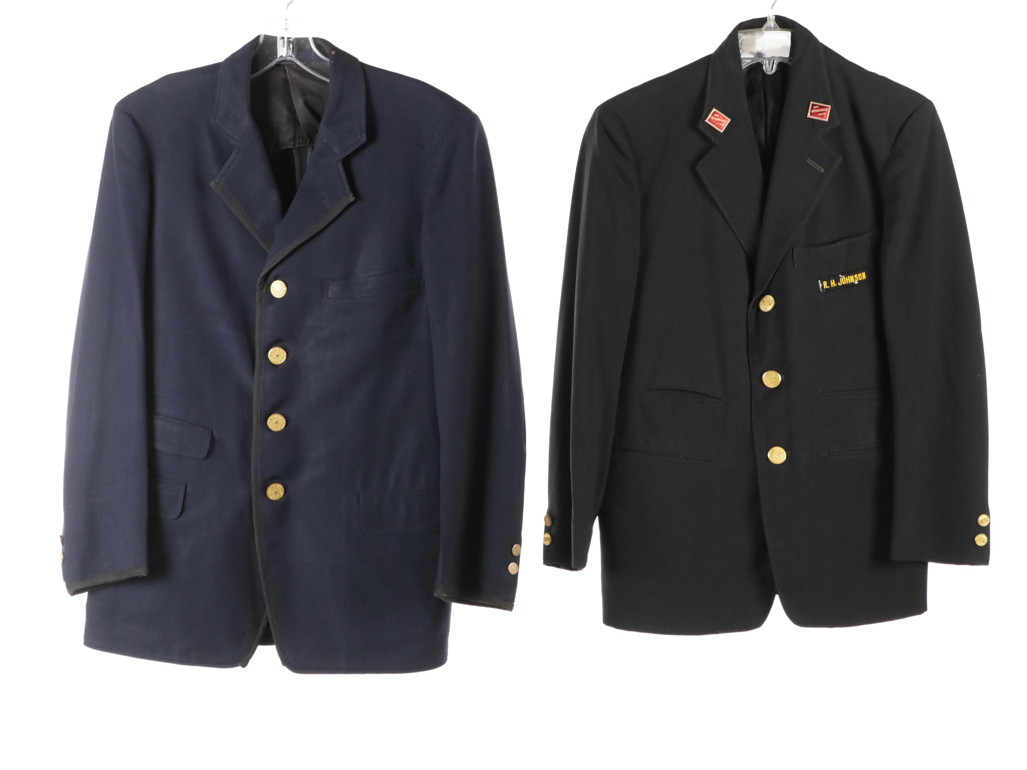 Railroad Uniforms Including The Pullman Company, Great Northern, and More