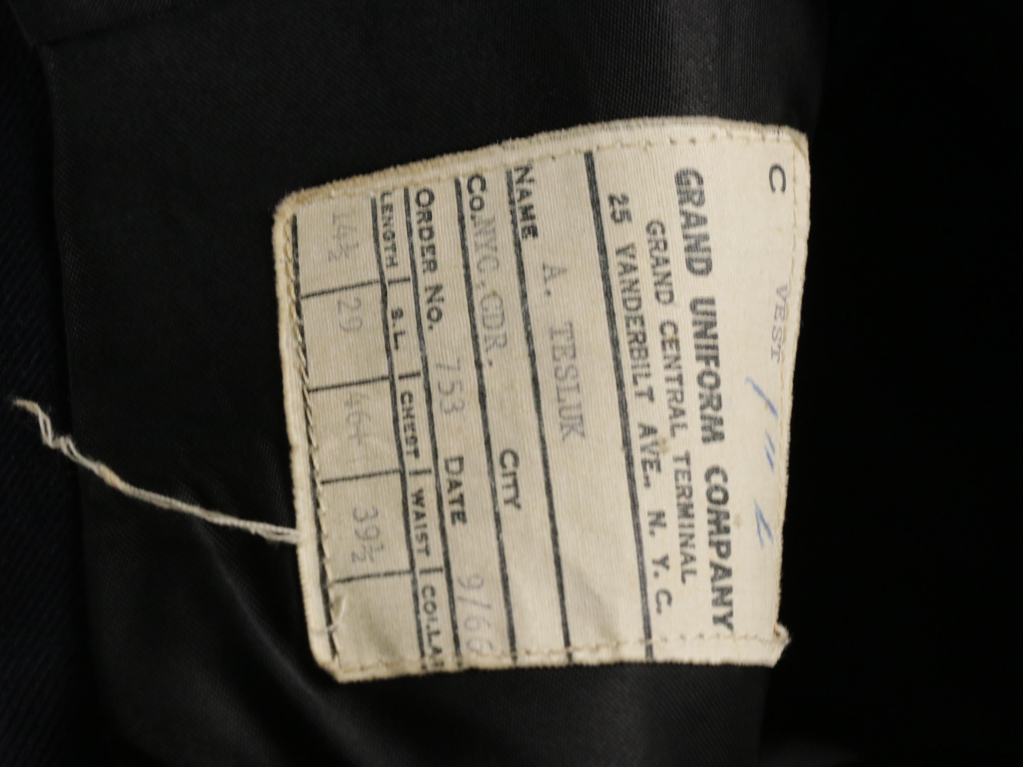 Railroad Uniforms Including The Pullman Company, Great Northern, and More