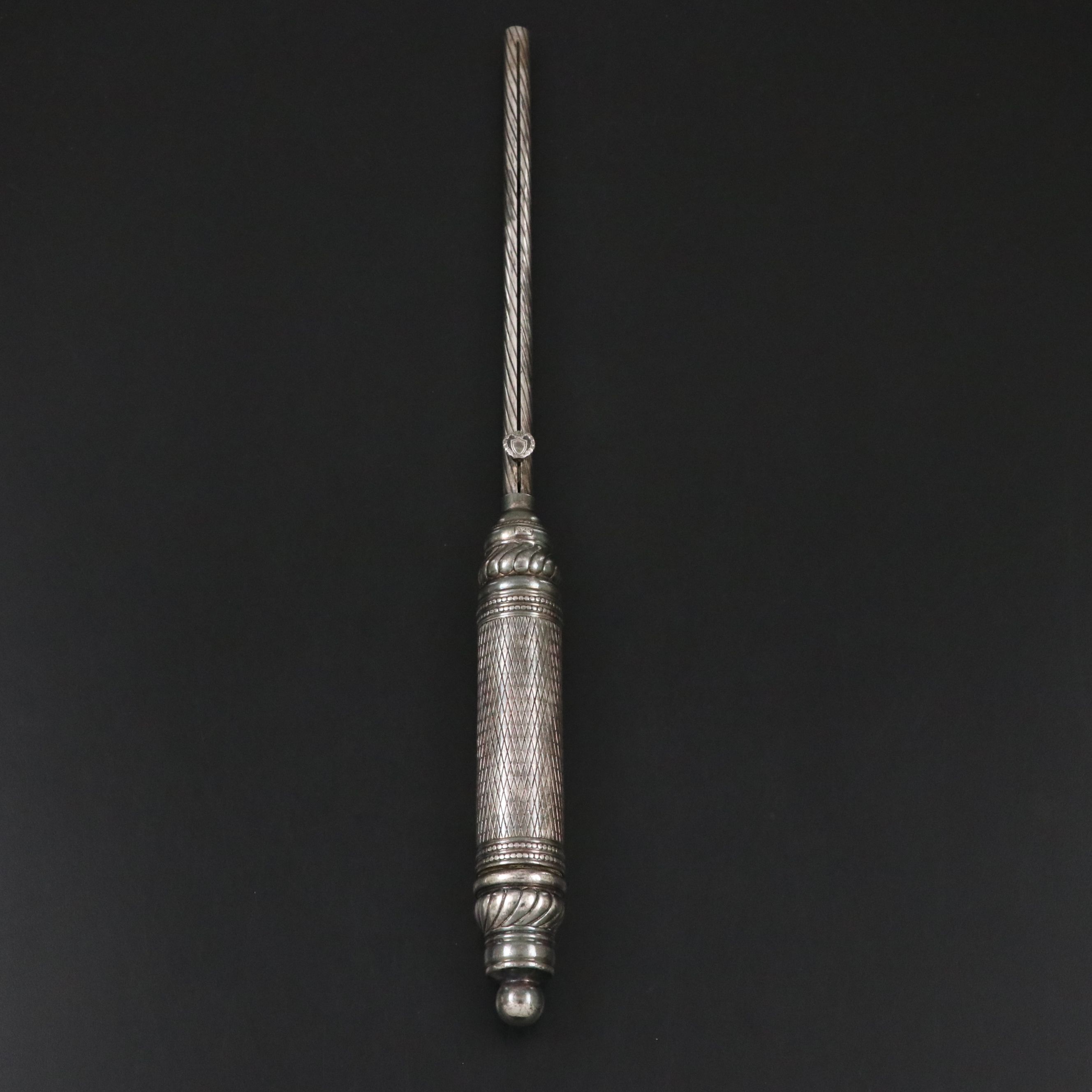 Judaica Sterling Silver Tzinder Shabbat Candle Lighter