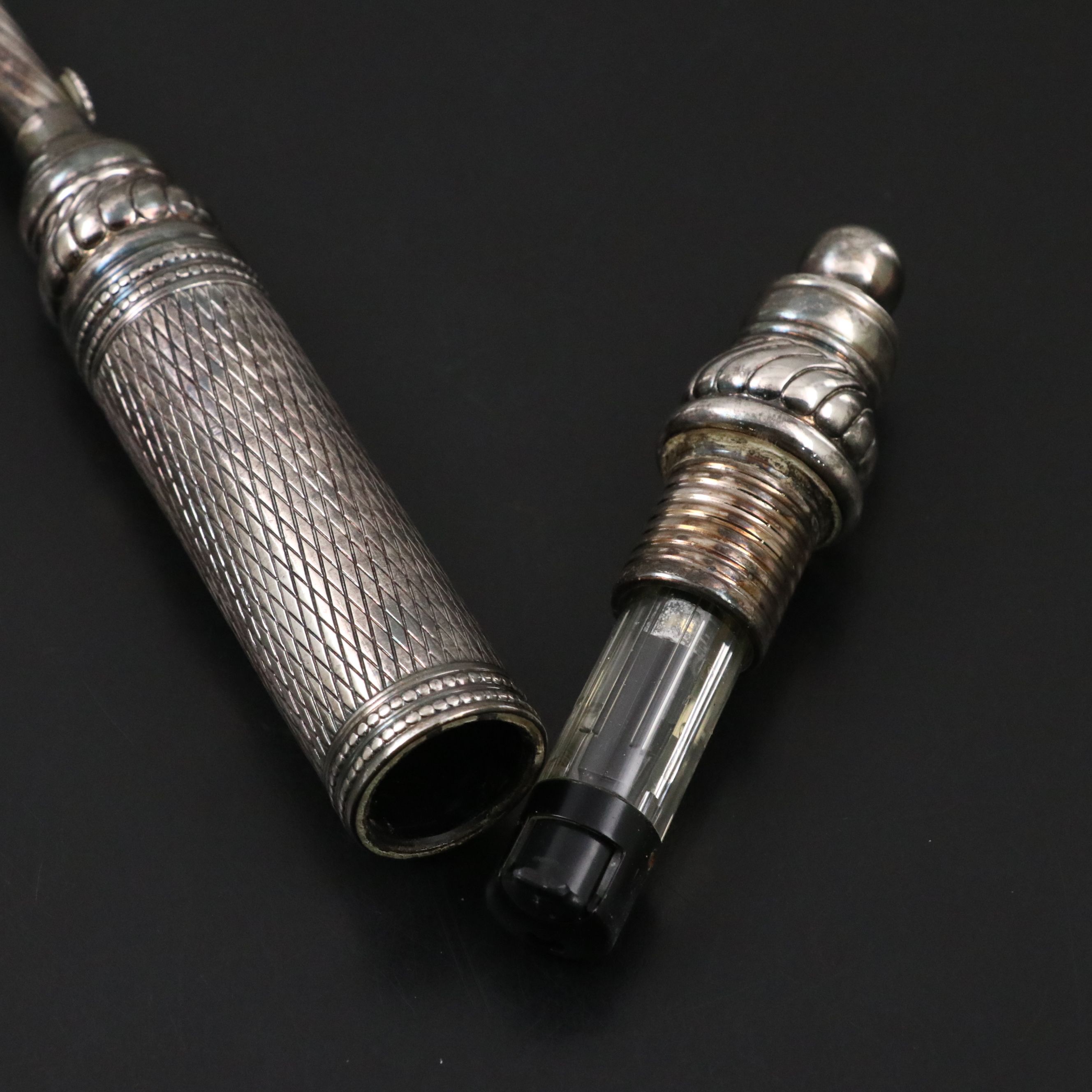 Judaica Sterling Silver Tzinder Shabbat Candle Lighter