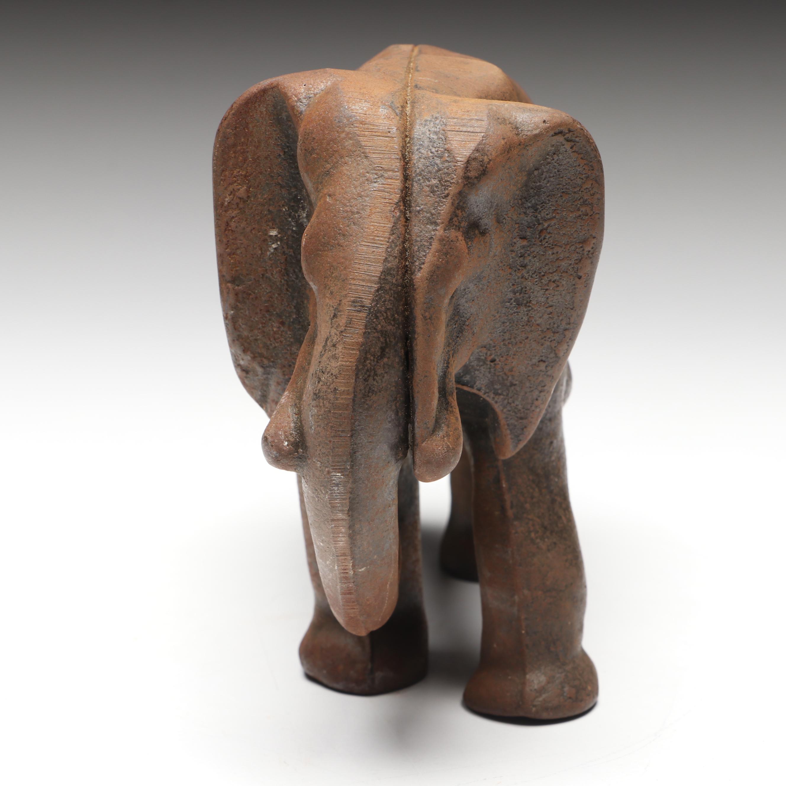 Cast Iron Elephant Dootstop