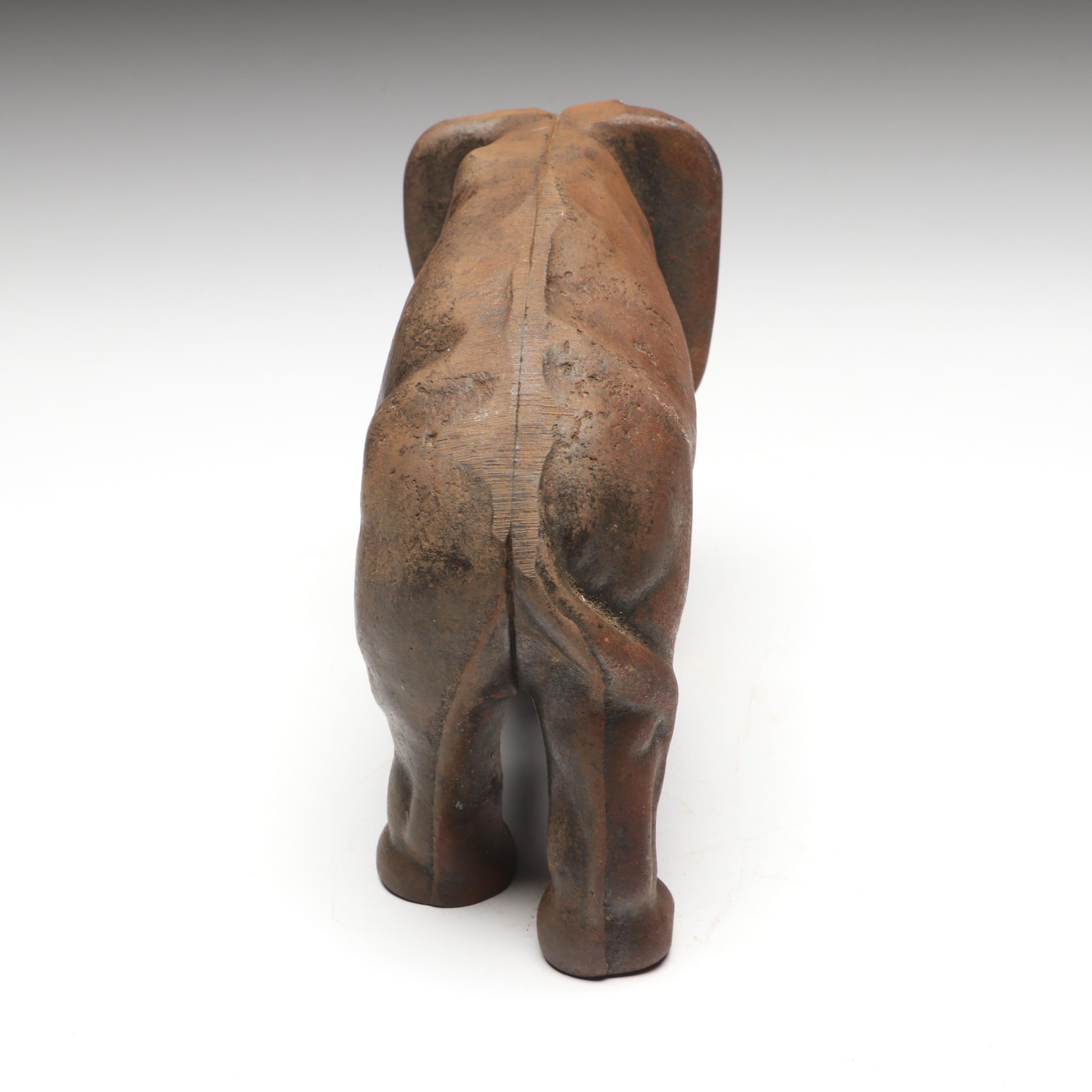 Cast Iron Elephant Dootstop