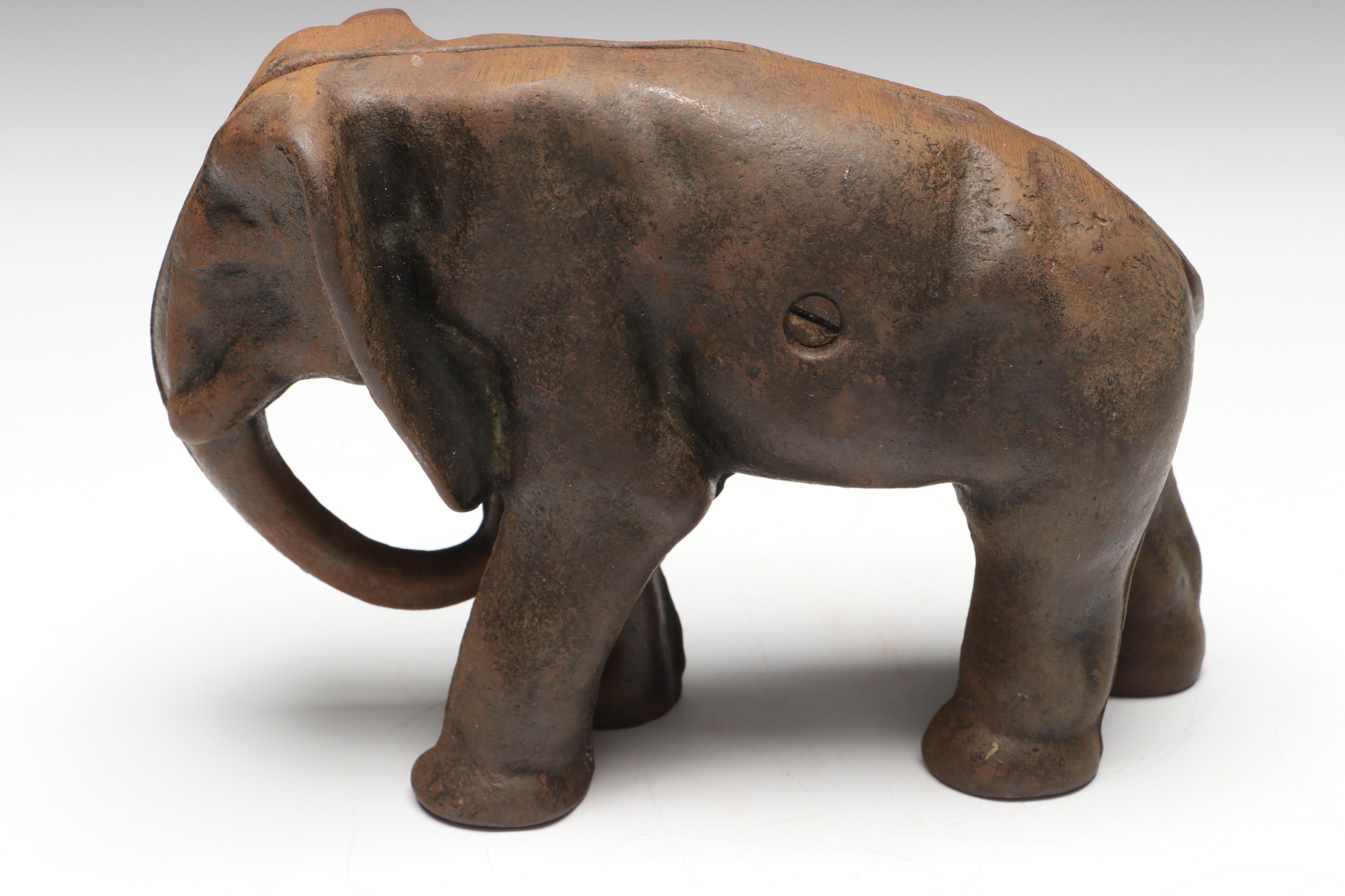 Cast Iron Elephant Dootstop