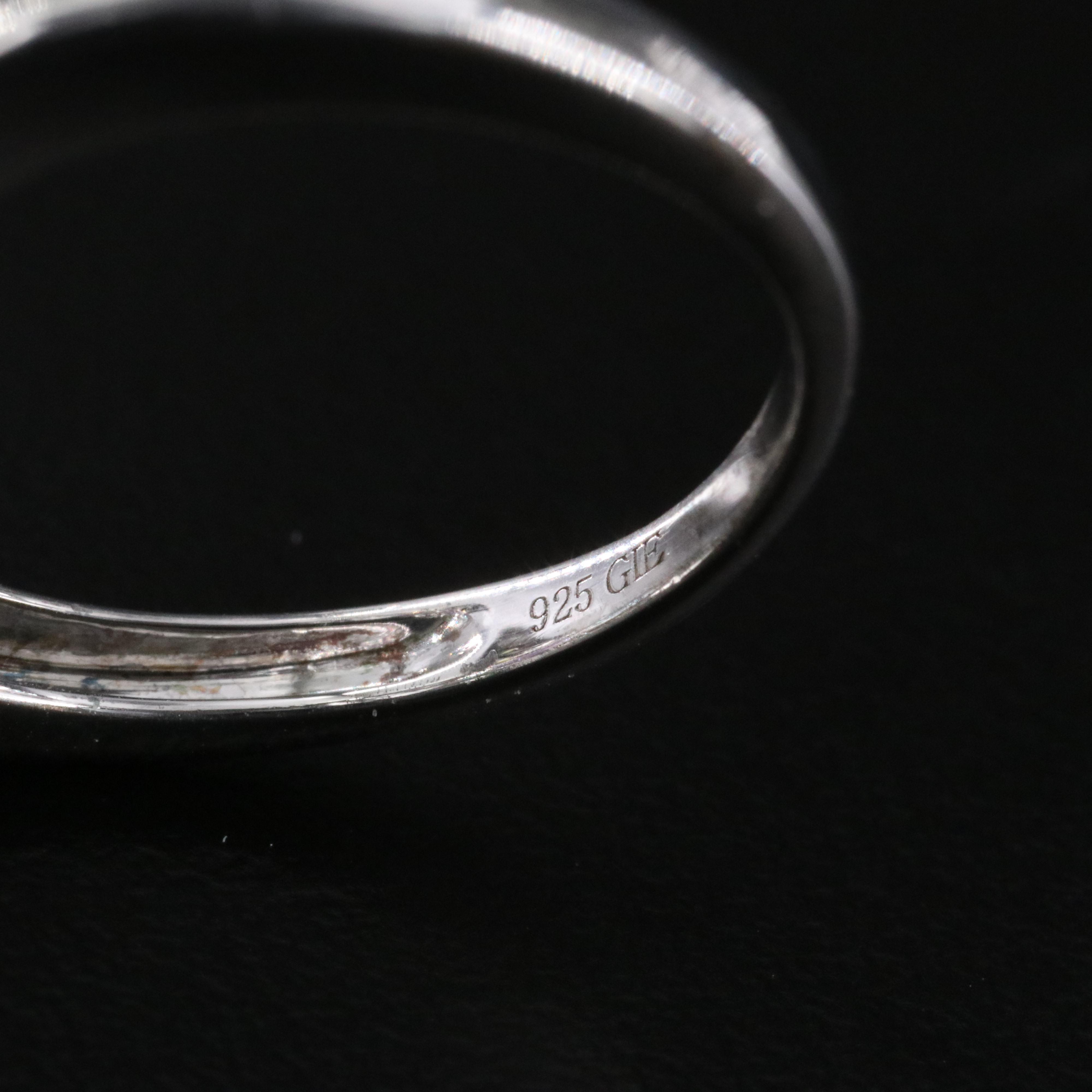 Sterling Gemstone Star Ring