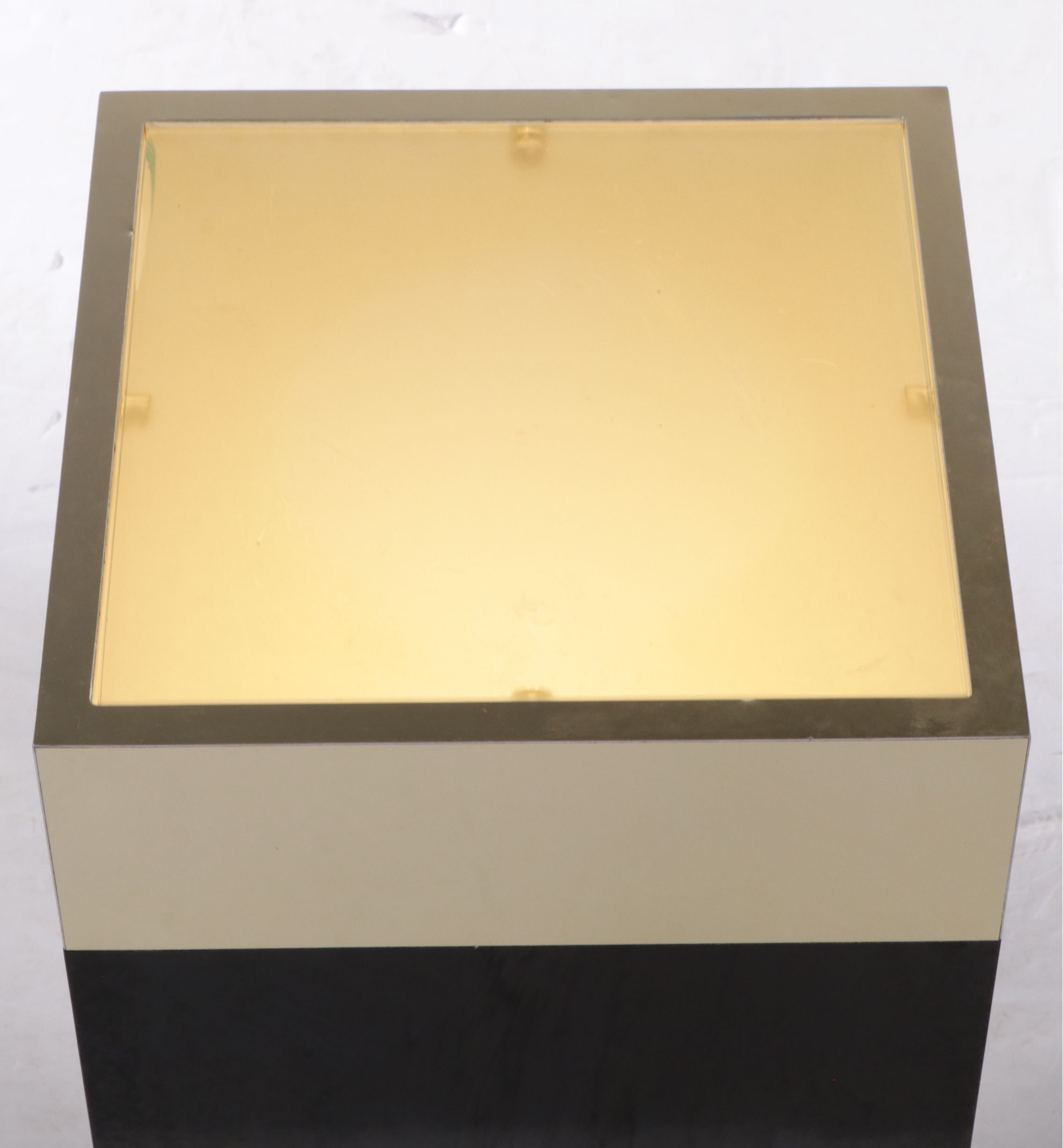 Modernist Lighted Pedestal, Late 20th Century