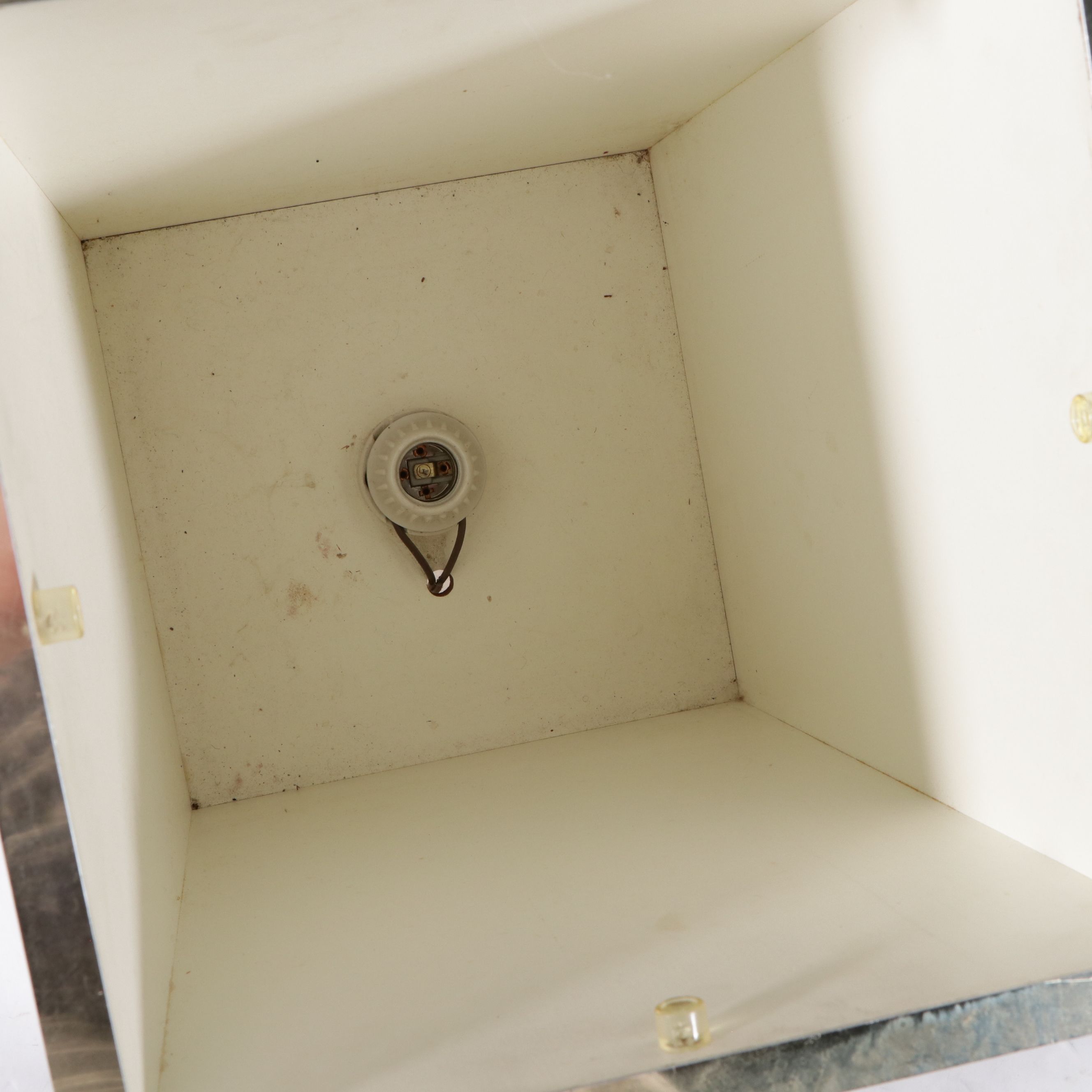 Modernist Lighted Pedestal, Late 20th Century