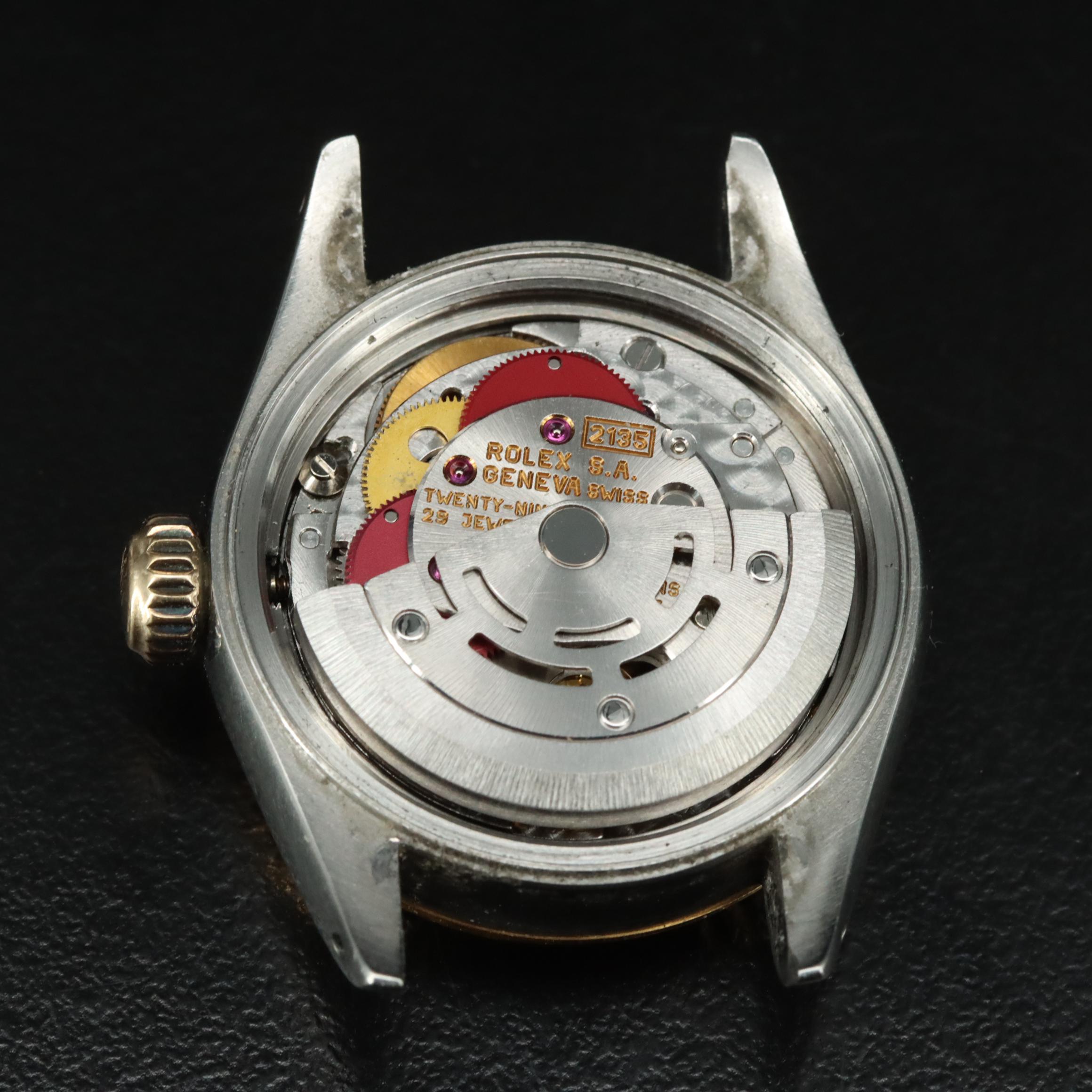 1983 Rolex Custom Diamond Mother-of-Pearl Dial Datejust Watch