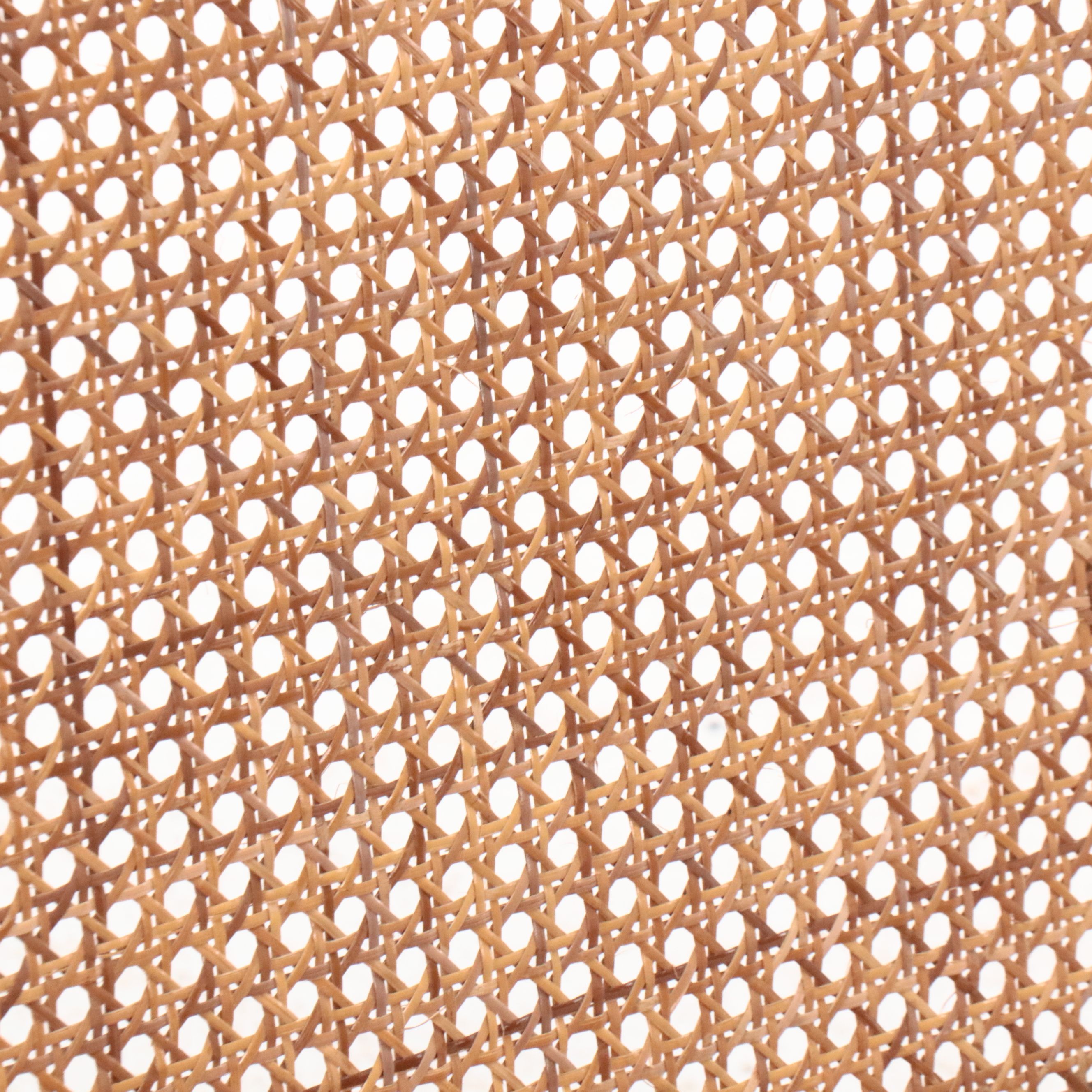 Danish Modern Style Wood and Cane Chair and Side Table