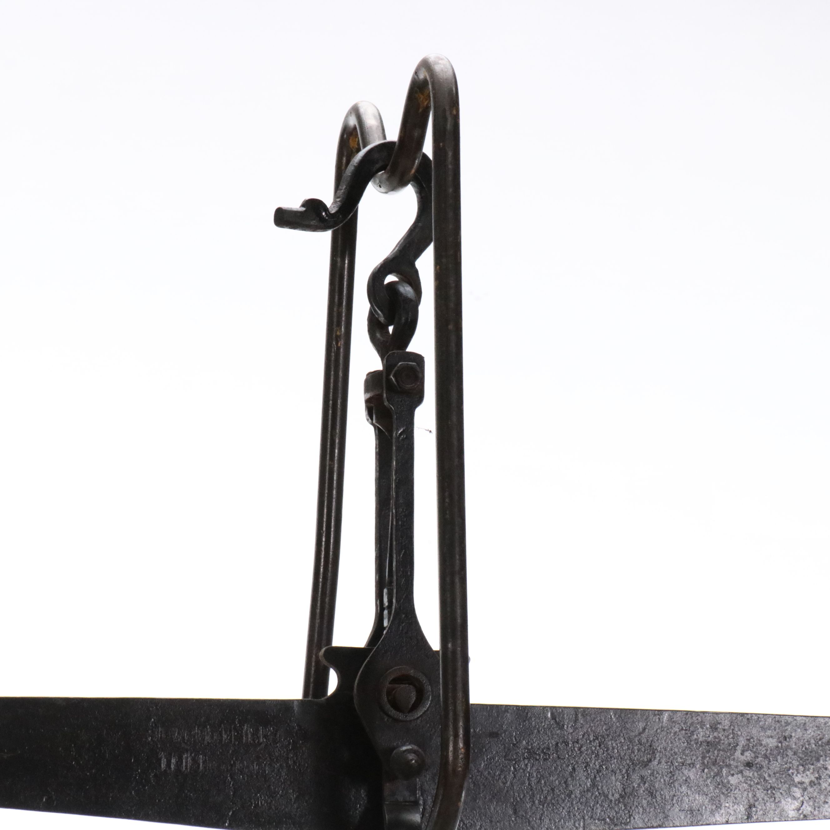Jivan Nagji Jaipur Indian 93" Cast Iron Market Scale