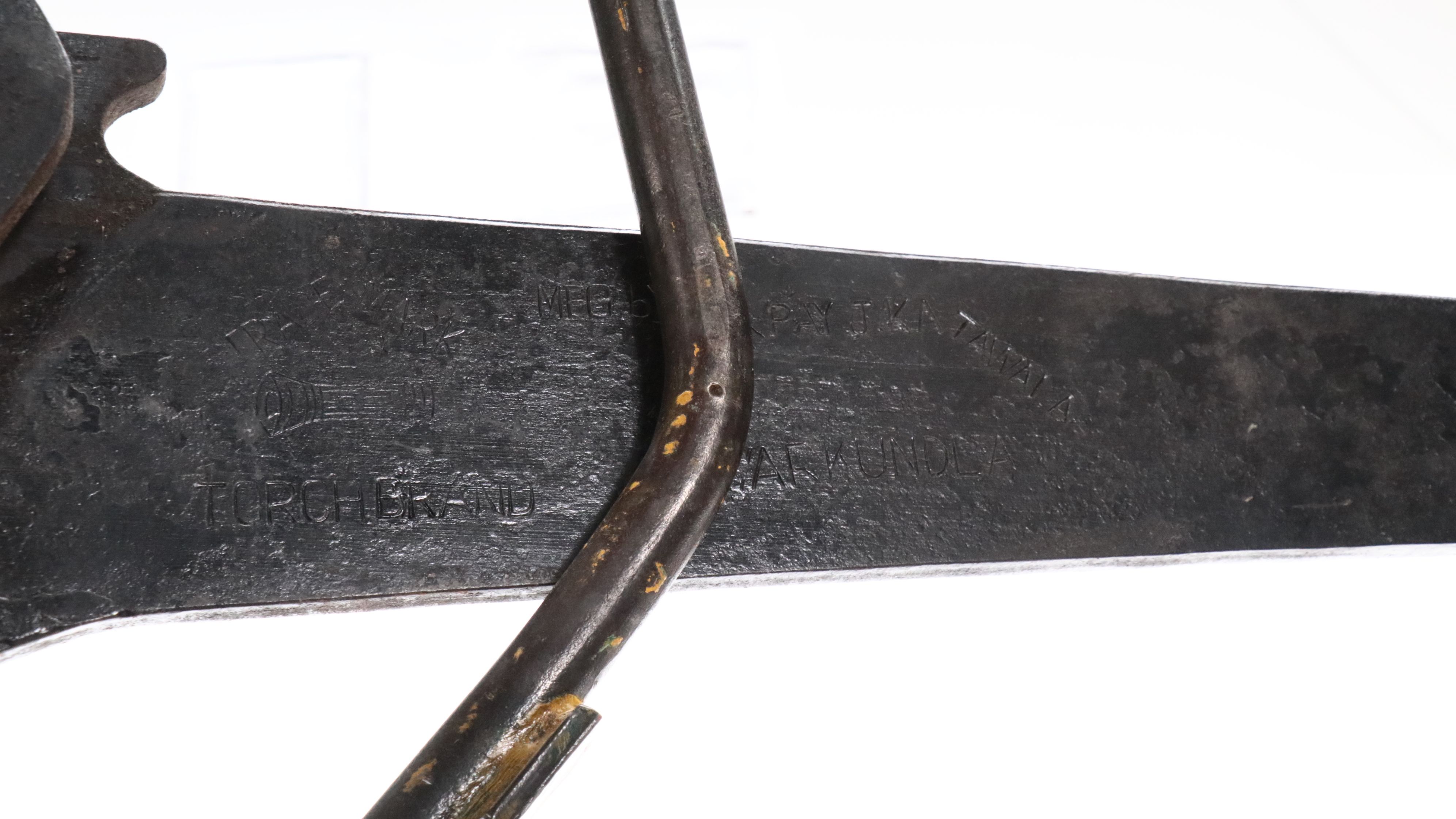 Jivan Nagji Jaipur Indian 93" Cast Iron Market Scale