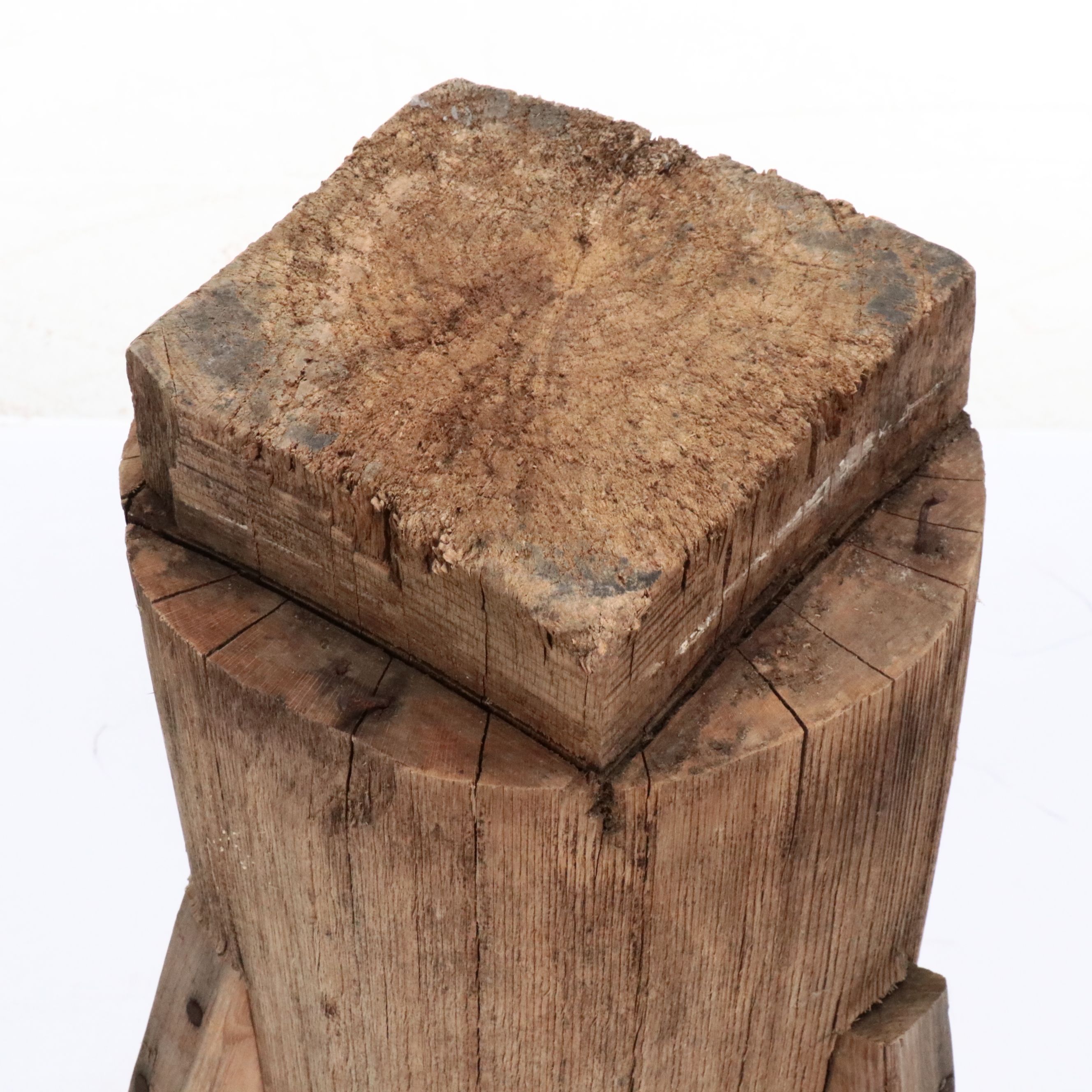 Primitive Wooden Accent Table
