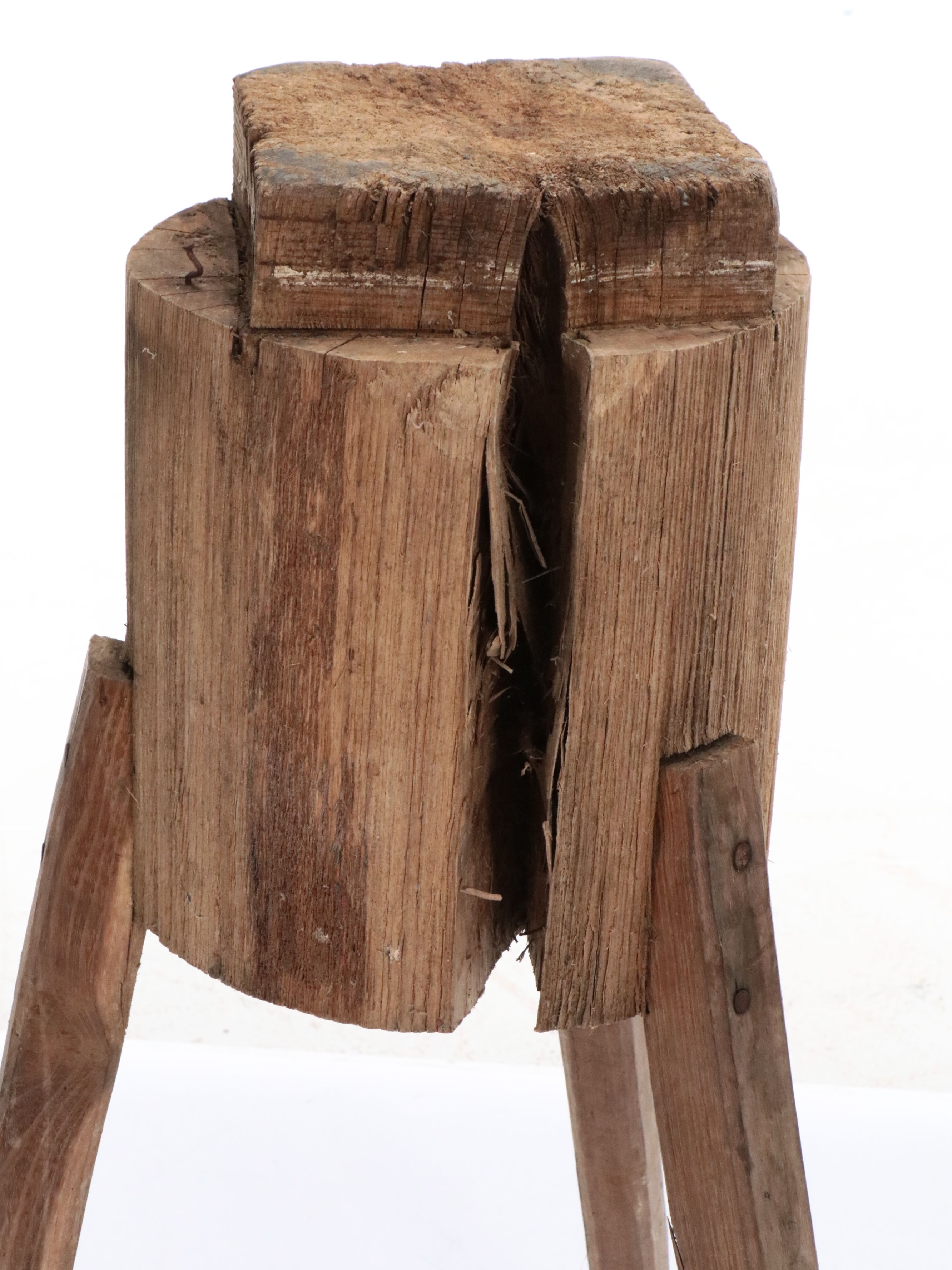 Primitive Wooden Accent Table