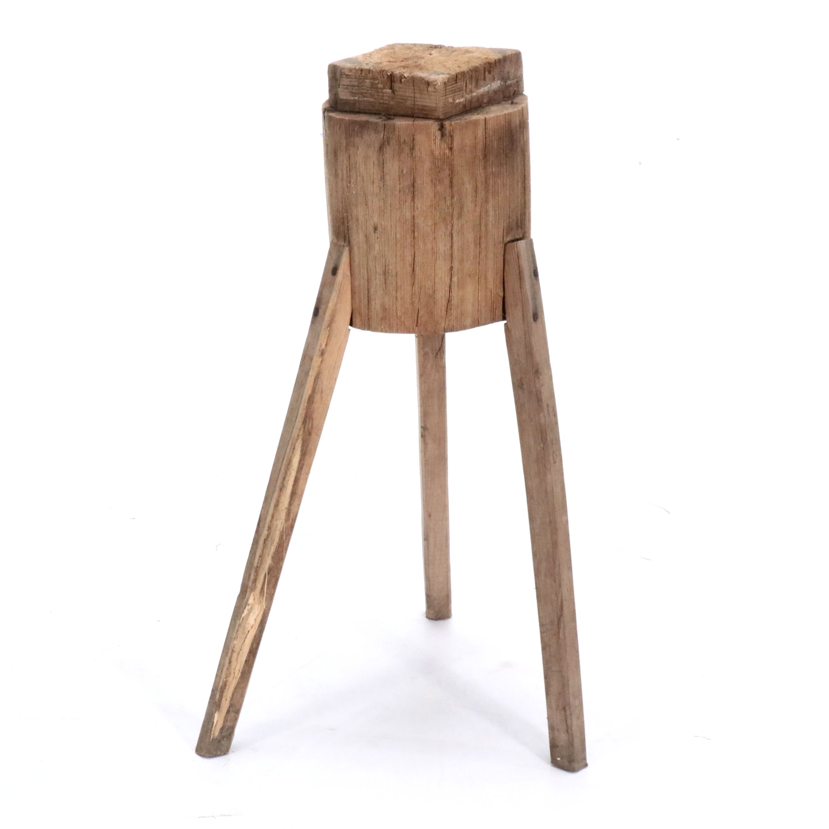 Primitive Wooden Accent Table