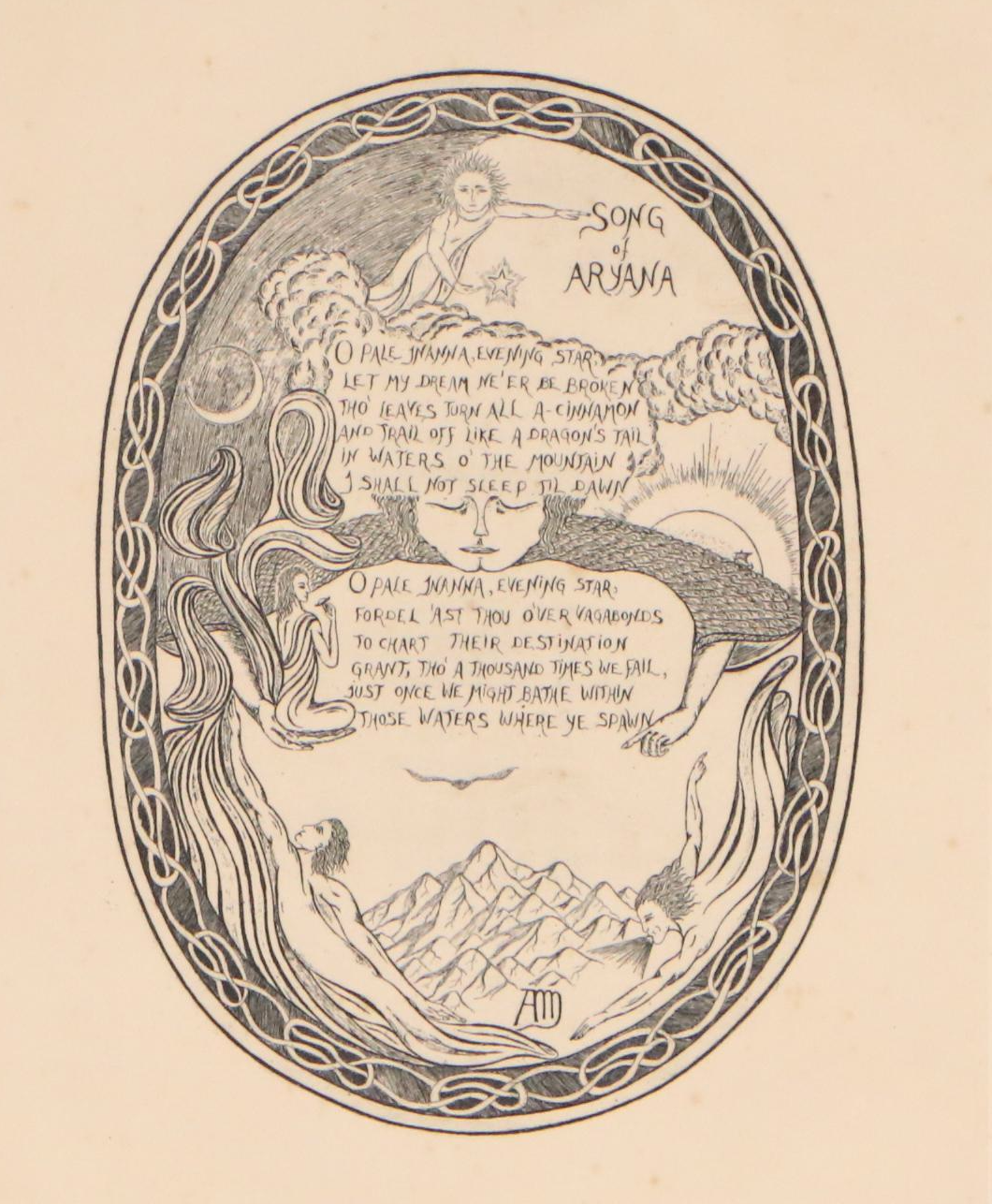 J. Arcocha and L. Mackenzie Engravings and Print from "The Book of Am," 1976–77