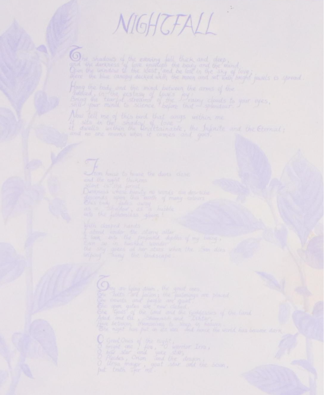 J. Arcocha and L. Mackenzie Engravings and Print from "The Book of Am," 1976–77