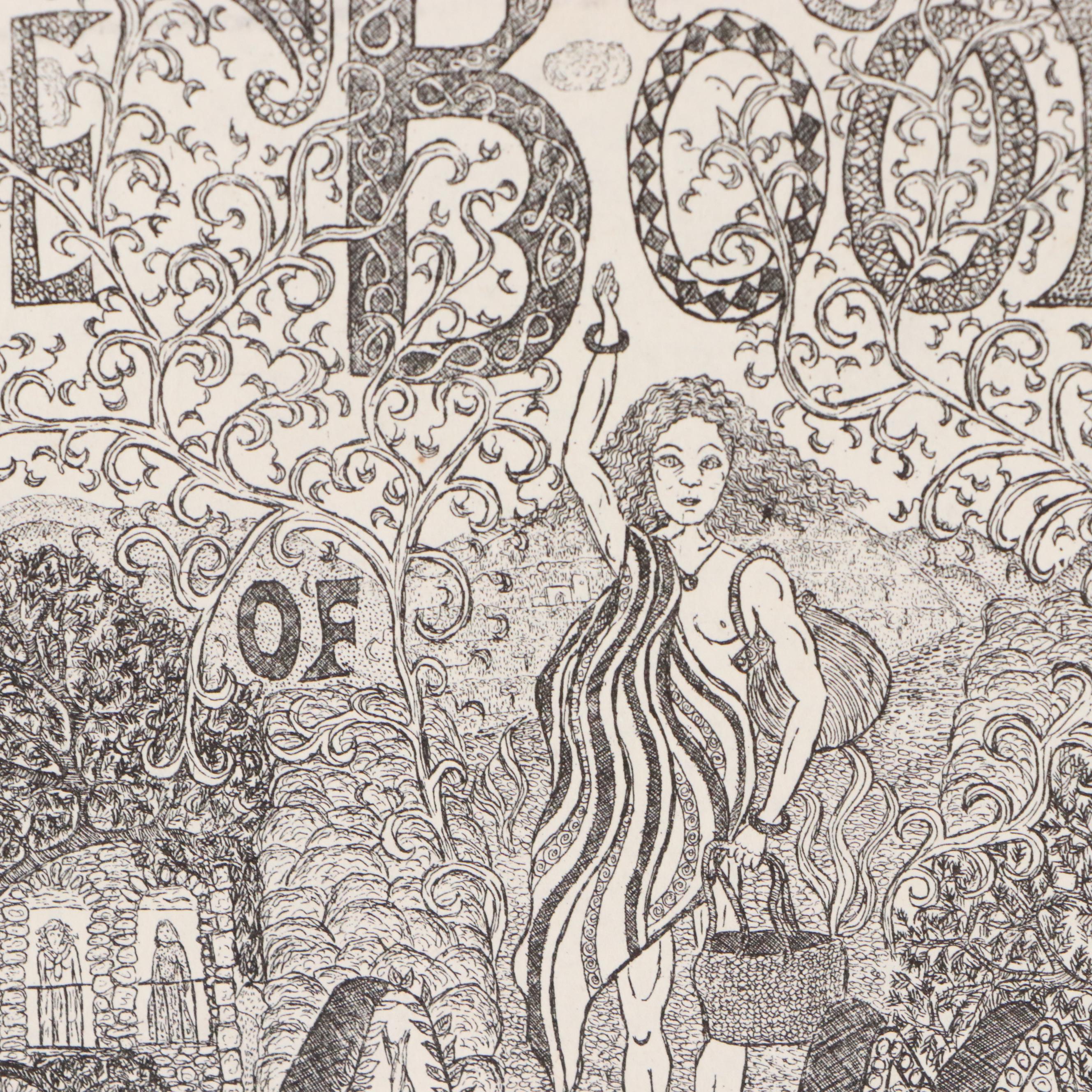 J. Arcocha and L. Mackenzie Engravings and Print from "The Book of Am," 1976–77