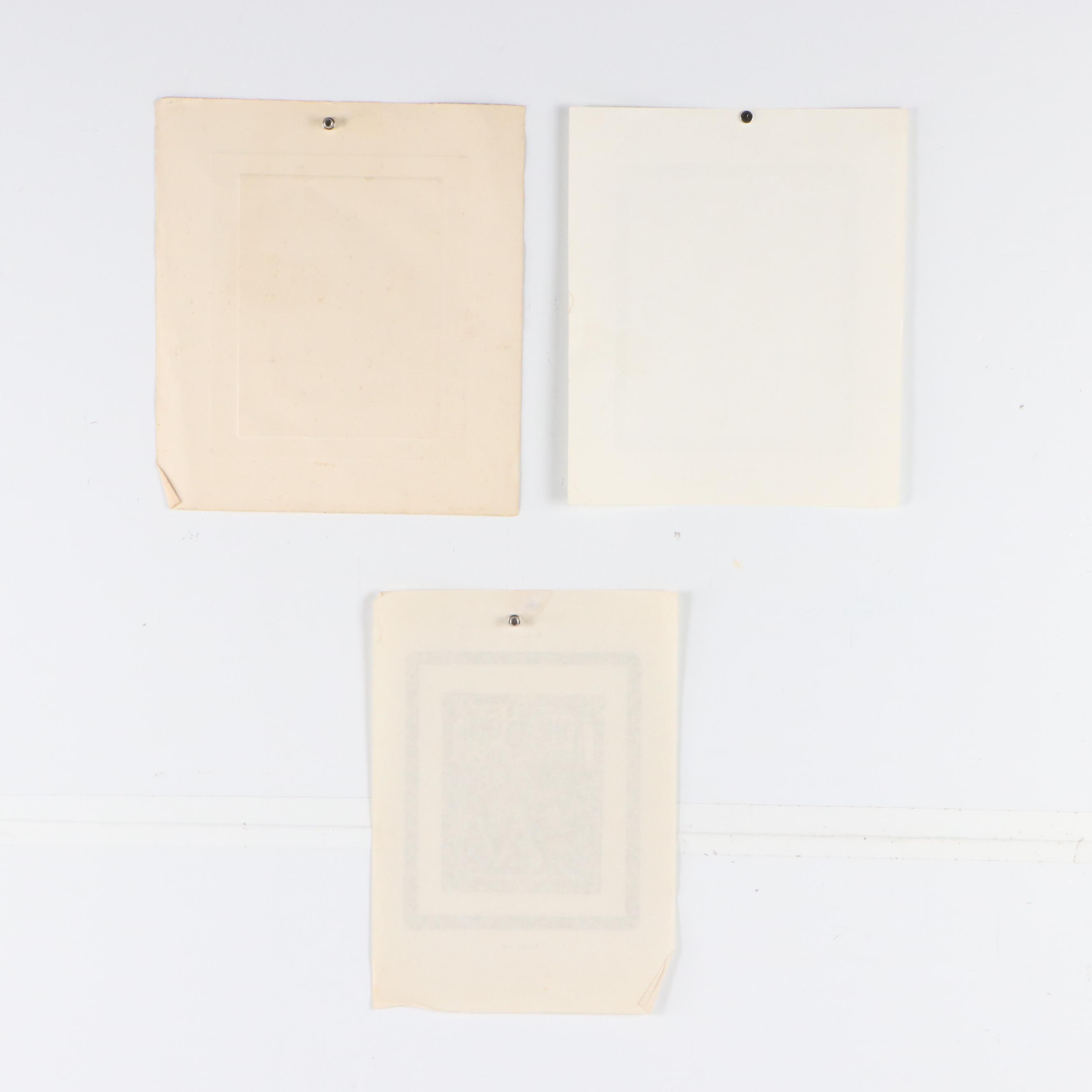 J. Arcocha and L. Mackenzie Engravings and Print from "The Book of Am," 1976–77