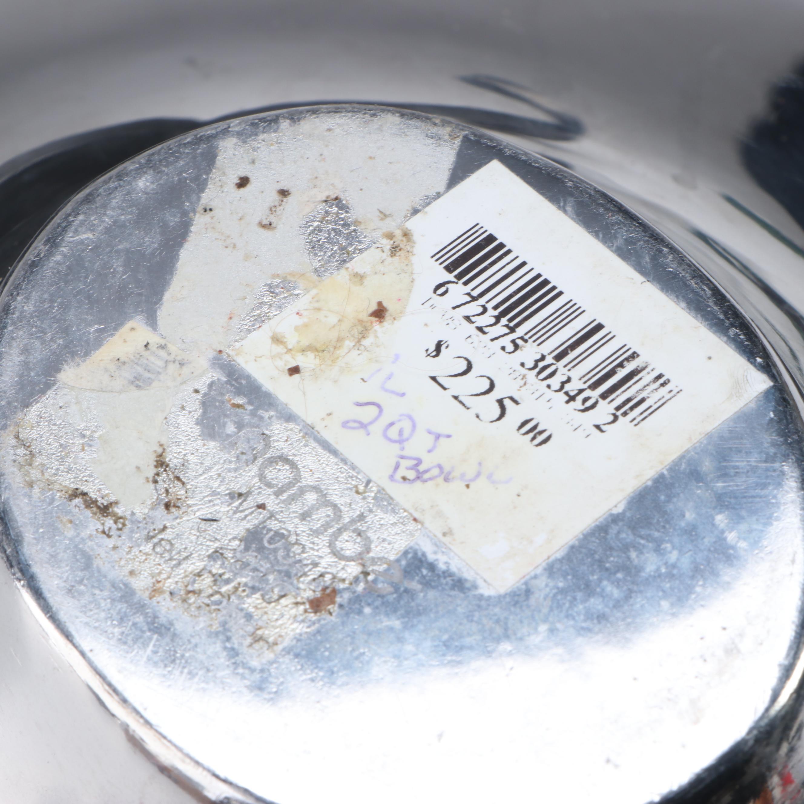 Nambé Contemporary Metal Centerpiece Bowl in Stand