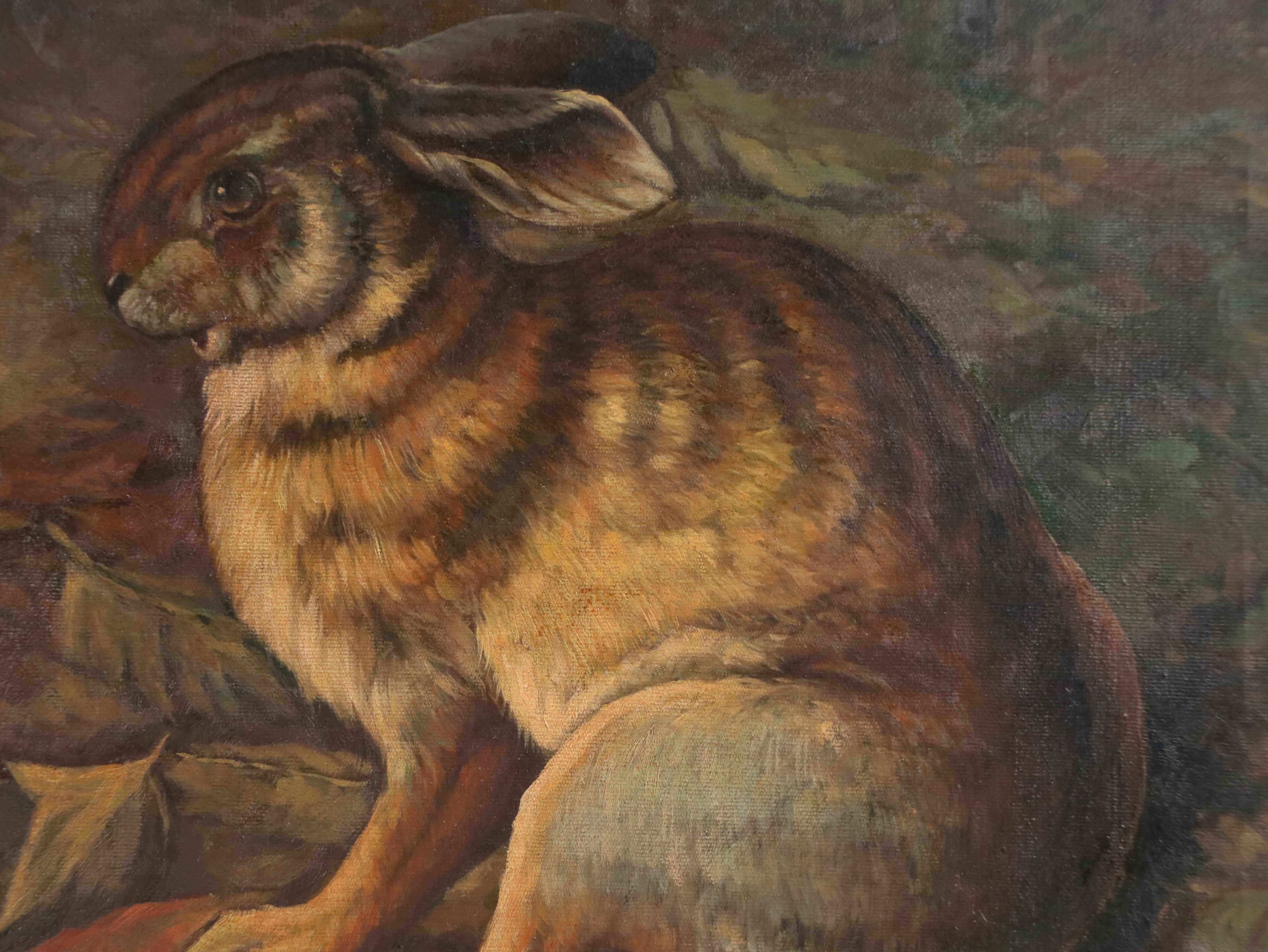 After William Holbrook Beard Embellished Giclée "The Gossips"