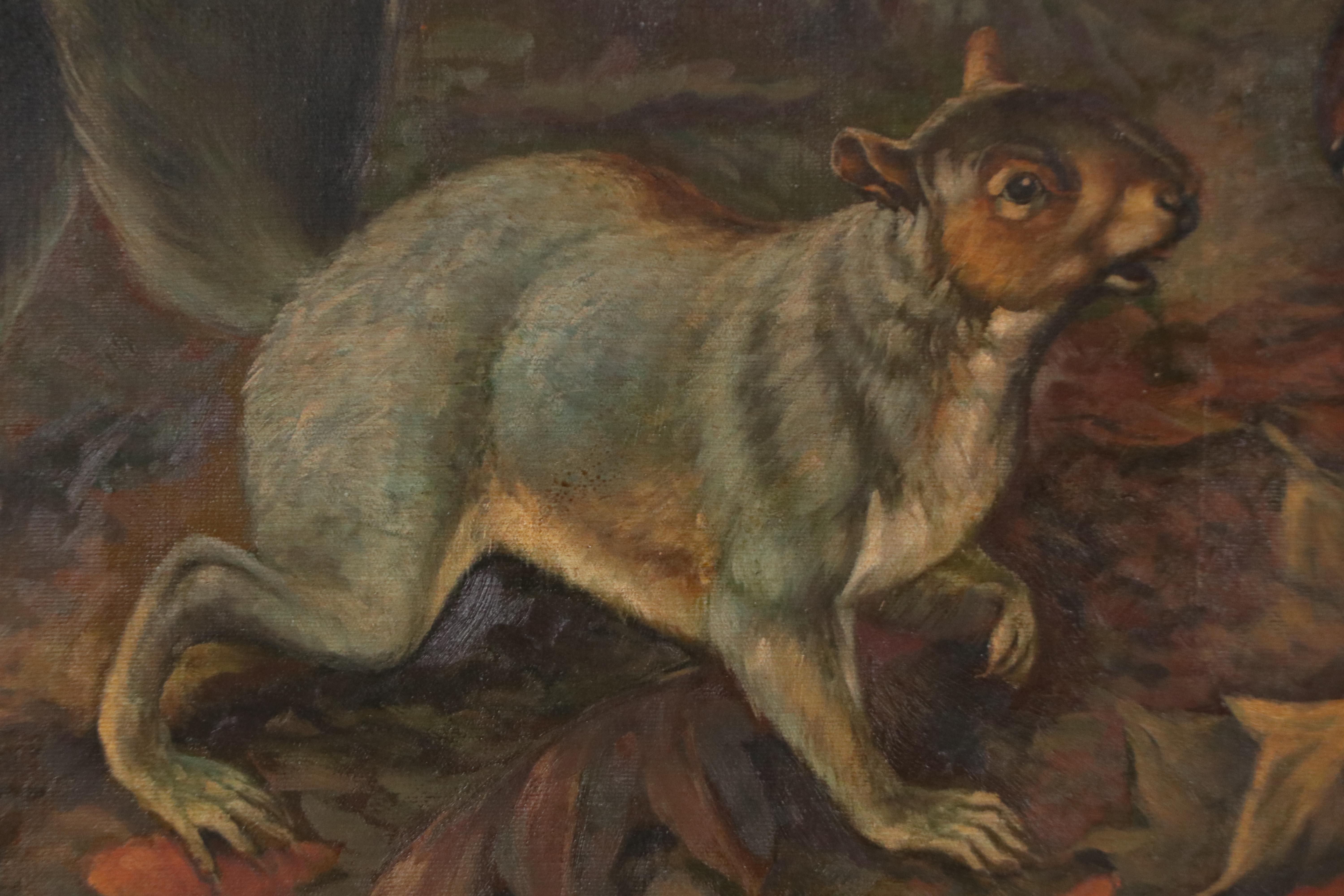 After William Holbrook Beard Embellished Giclée "The Gossips"