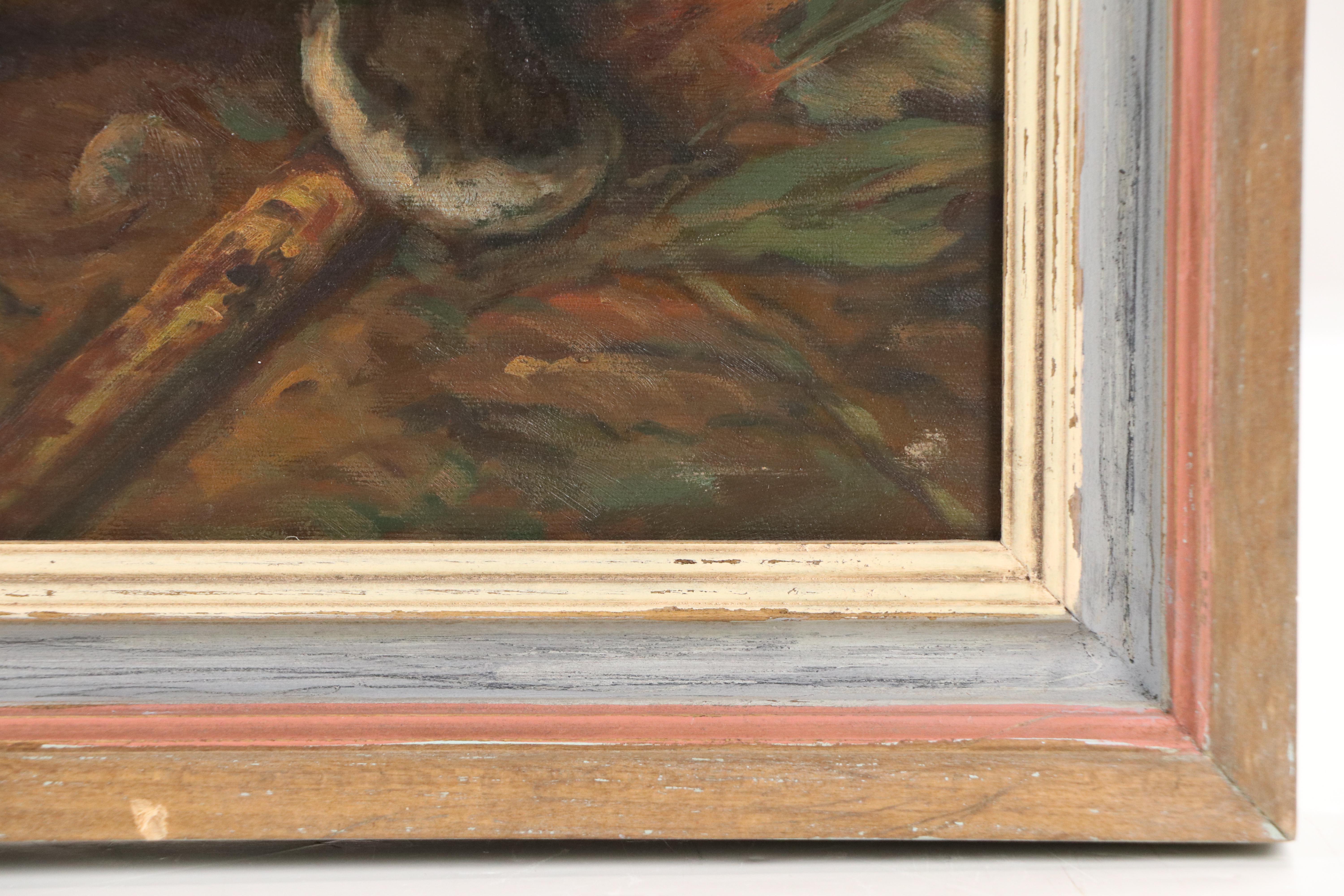 After William Holbrook Beard Embellished Giclée "The Gossips"