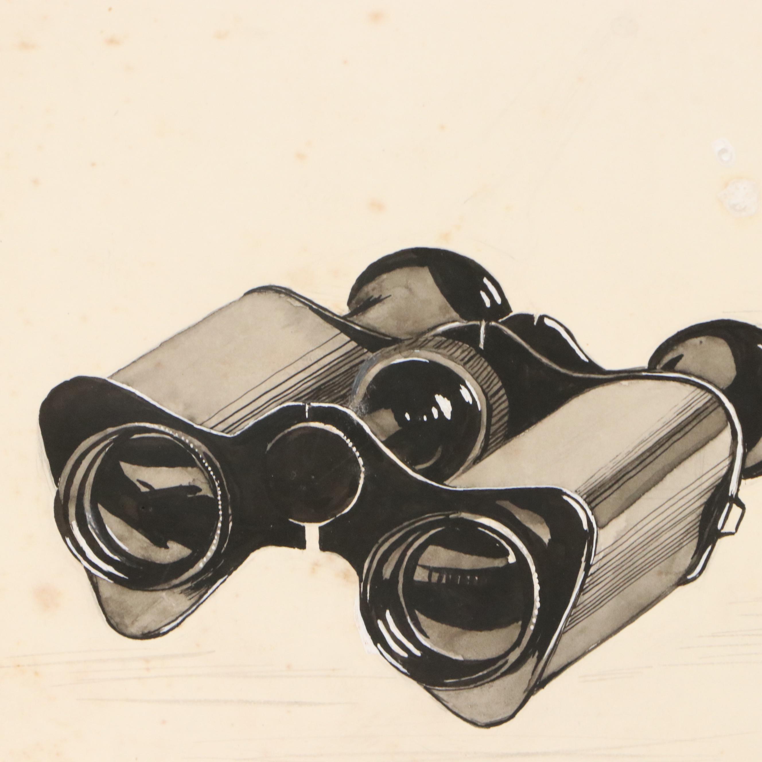 Harvey Shepard and David Templeton Graphite Portrait Drawings and More, 20th C.