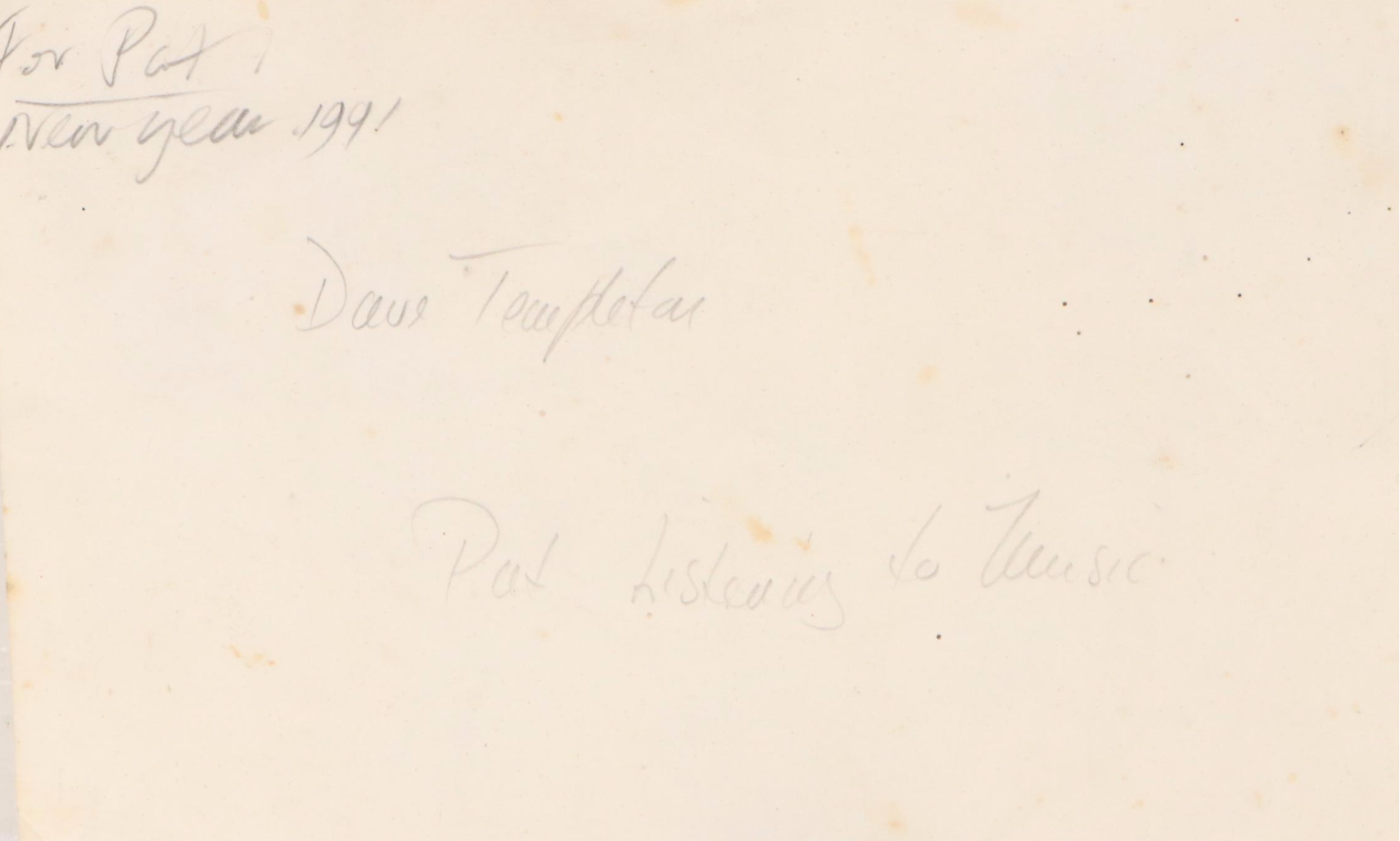 Harvey Shepard and David Templeton Graphite Portrait Drawings and More, 20th C.